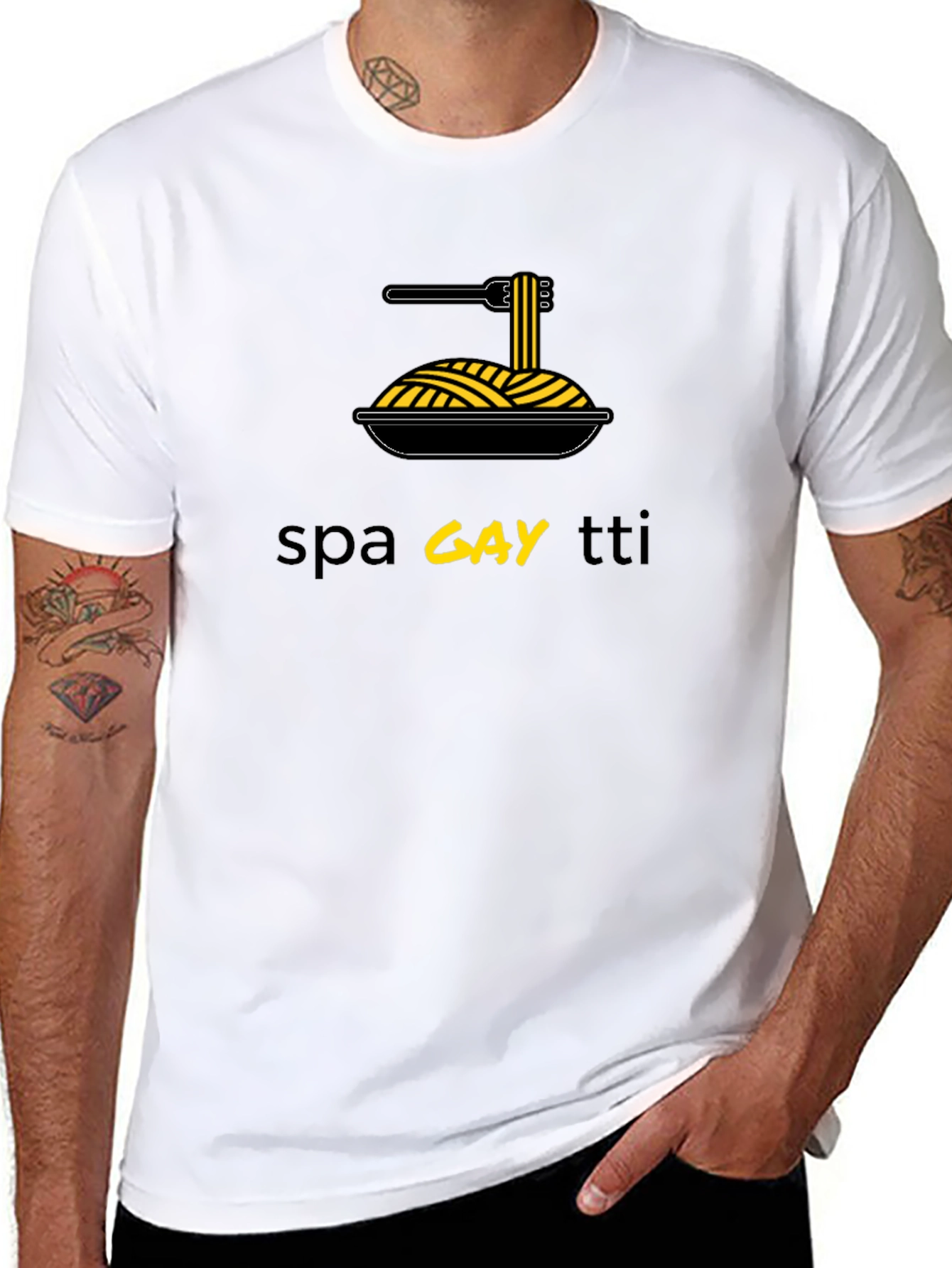 Spagaytti T-Shirt - Funny Graphic Tee