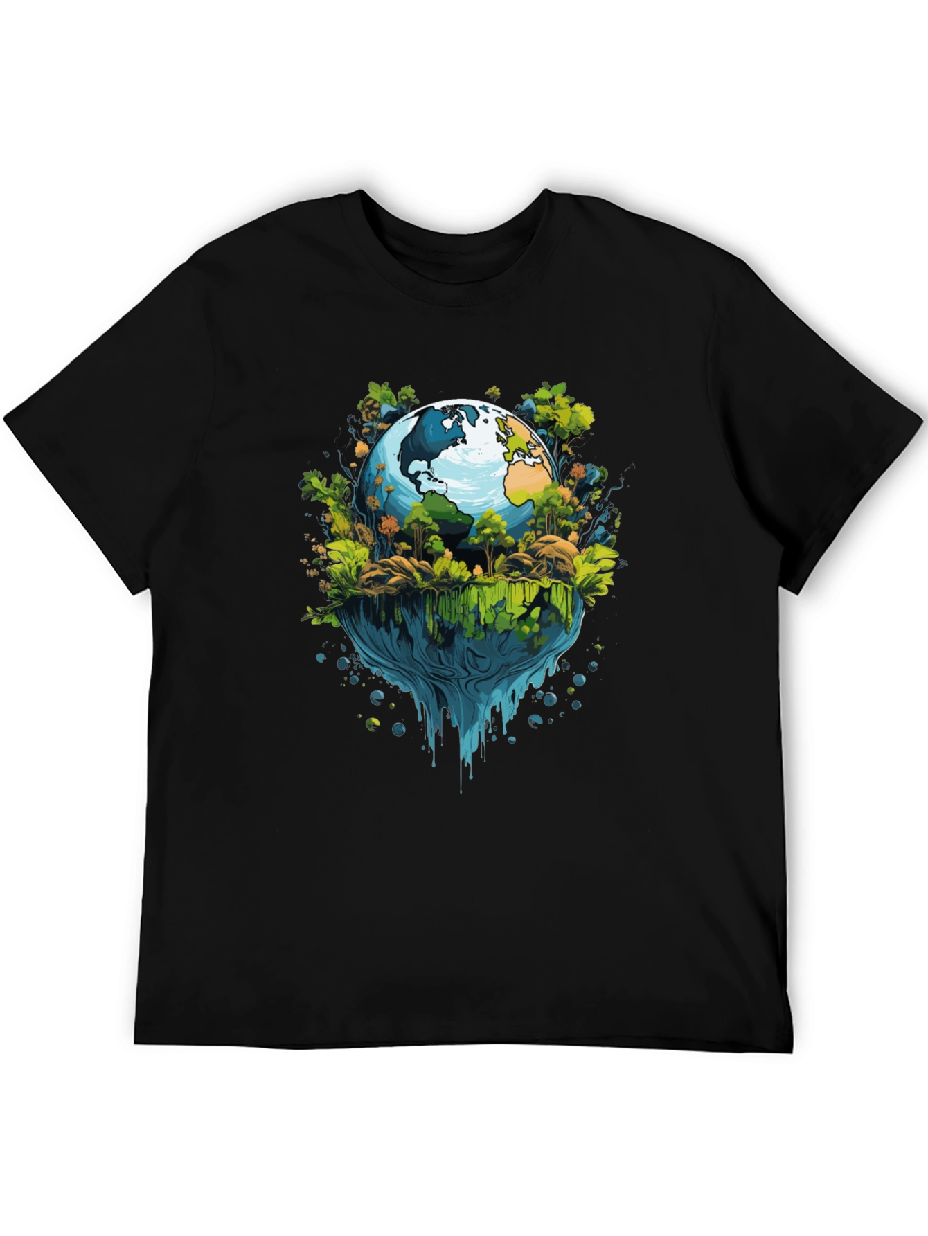 Earth Graphic Tee - Save the Planet Style!