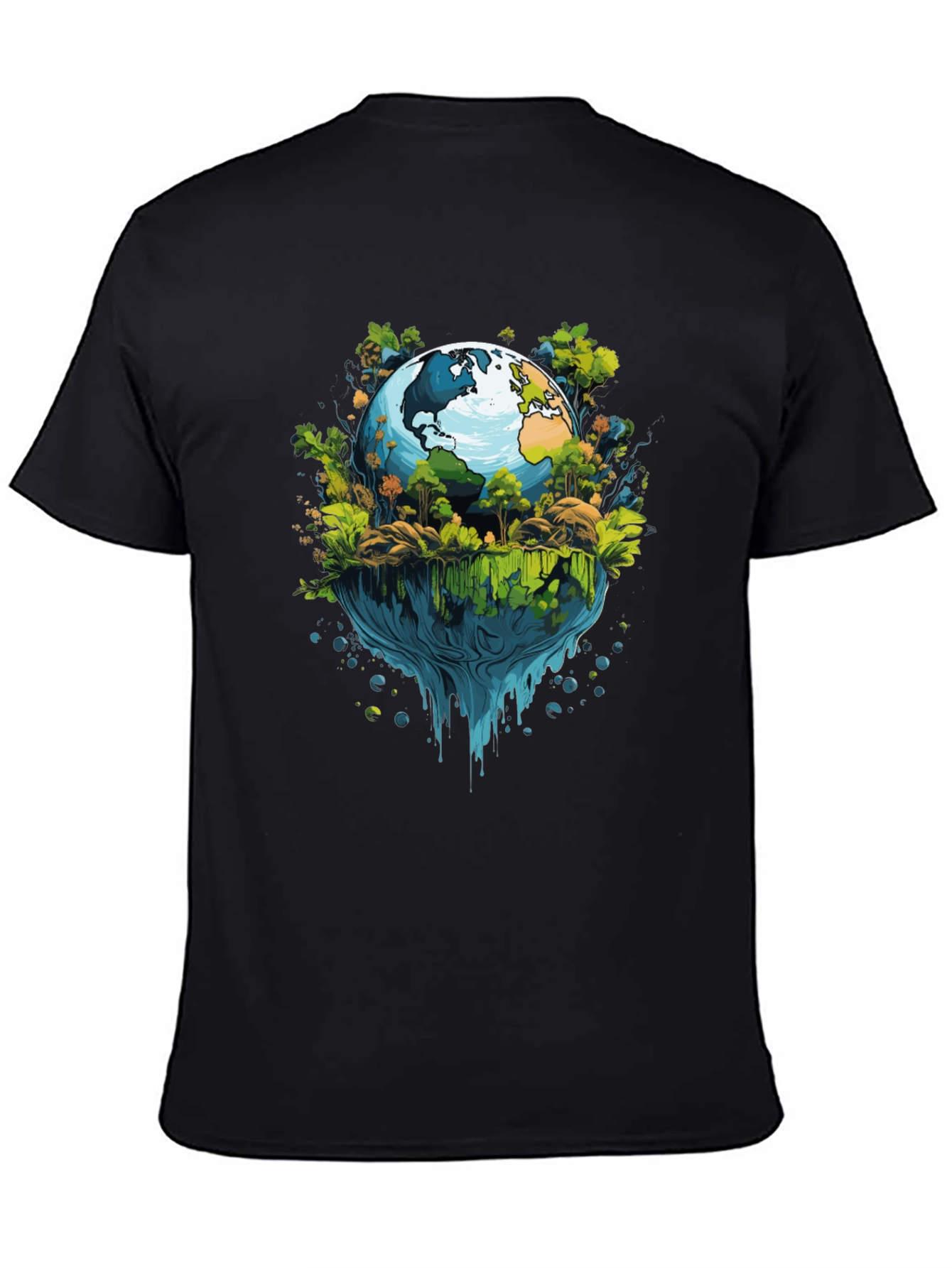 Earth Graphic Tee - Save the Planet Style!