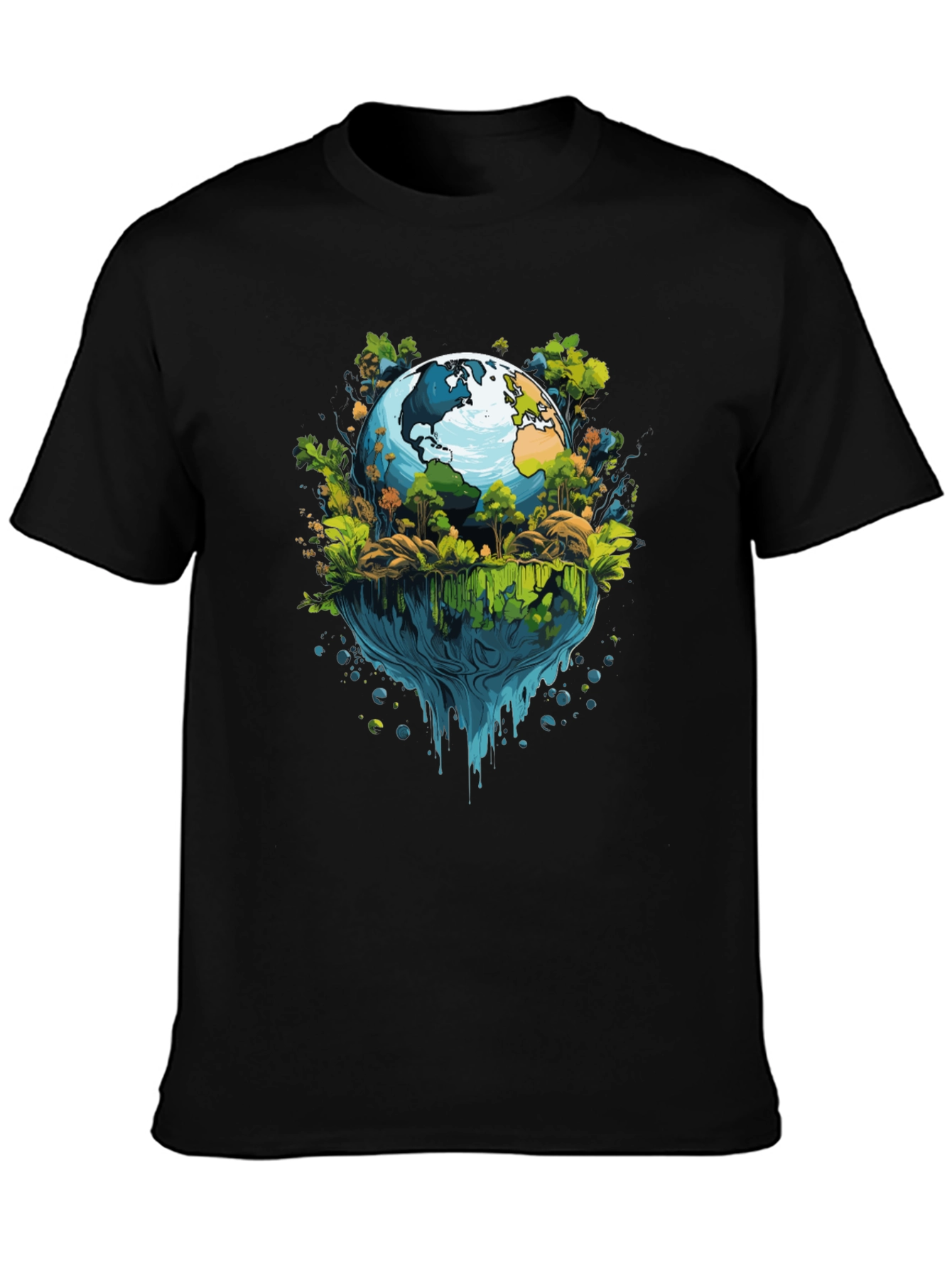 Earth Graphic Tee - Save the Planet Style!