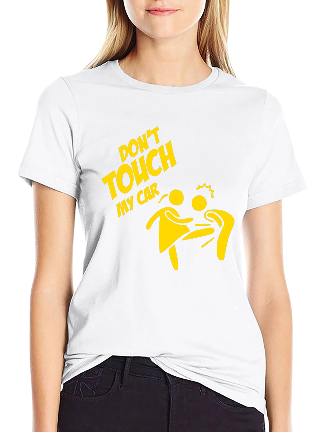 Dont Touch My Car Graphic T-Shirt