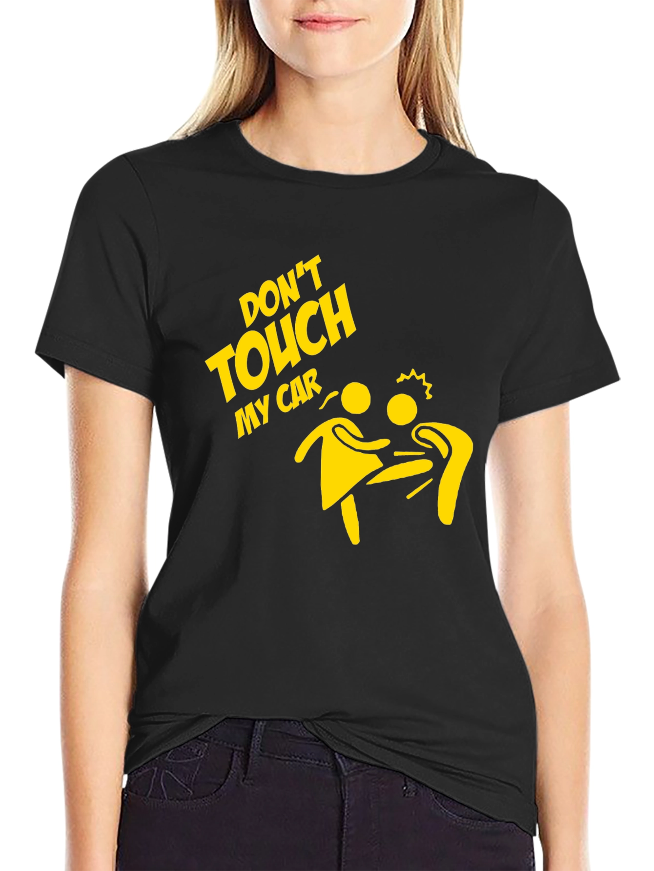 Dont Touch My Car Graphic T-Shirt