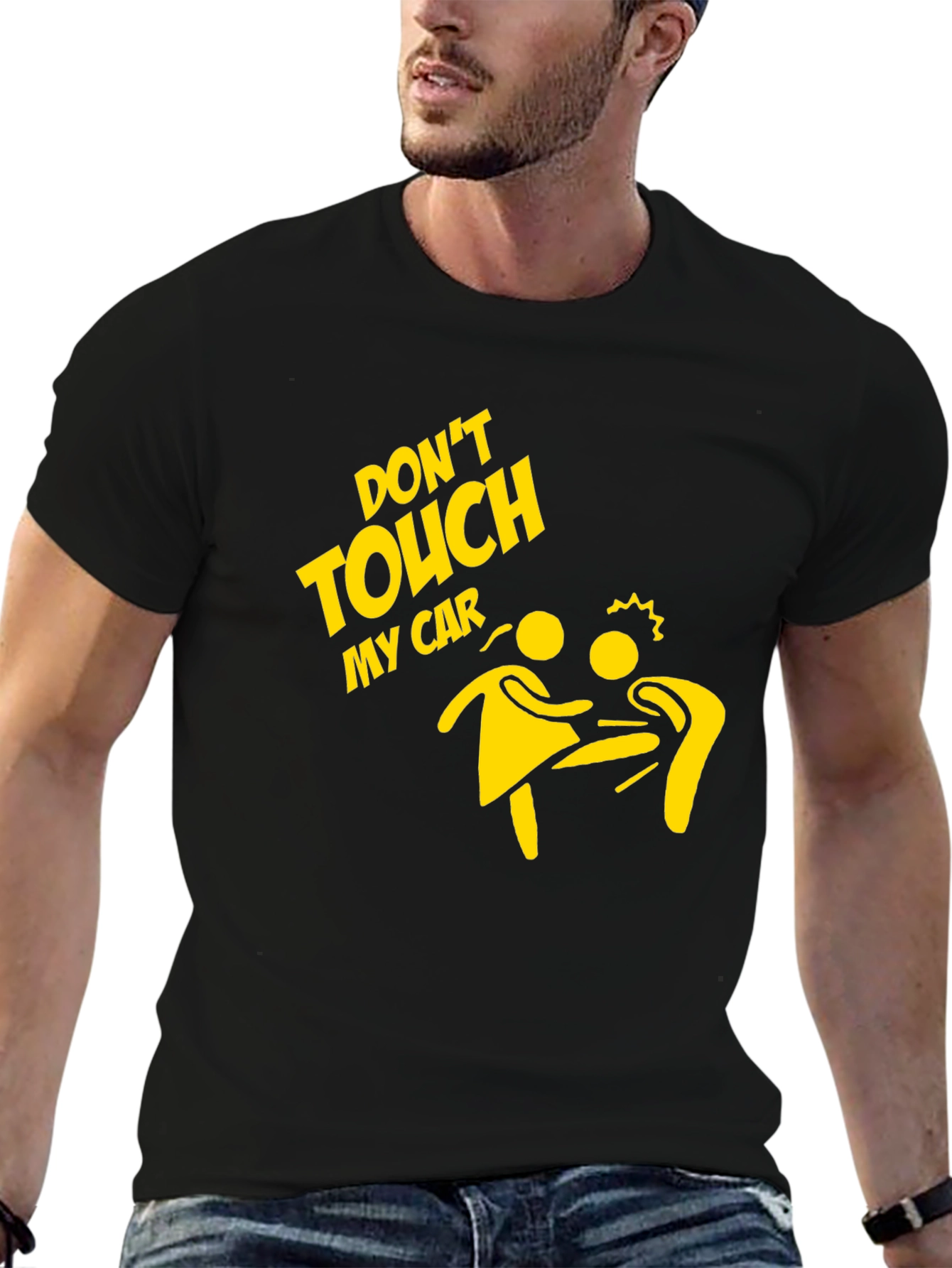 Dont Touch My Car Graphic T-Shirt