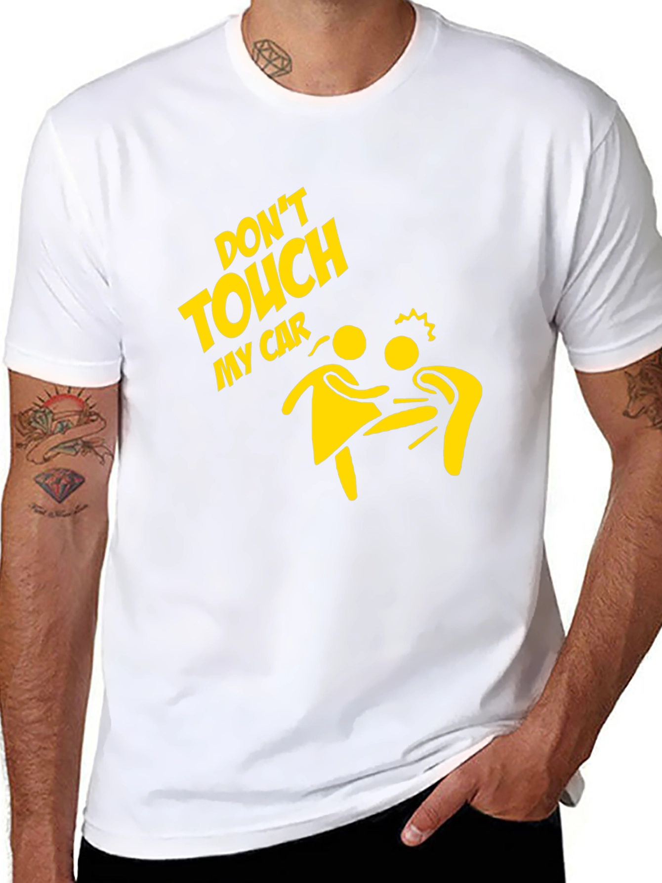 Dont Touch My Car Graphic T-Shirt