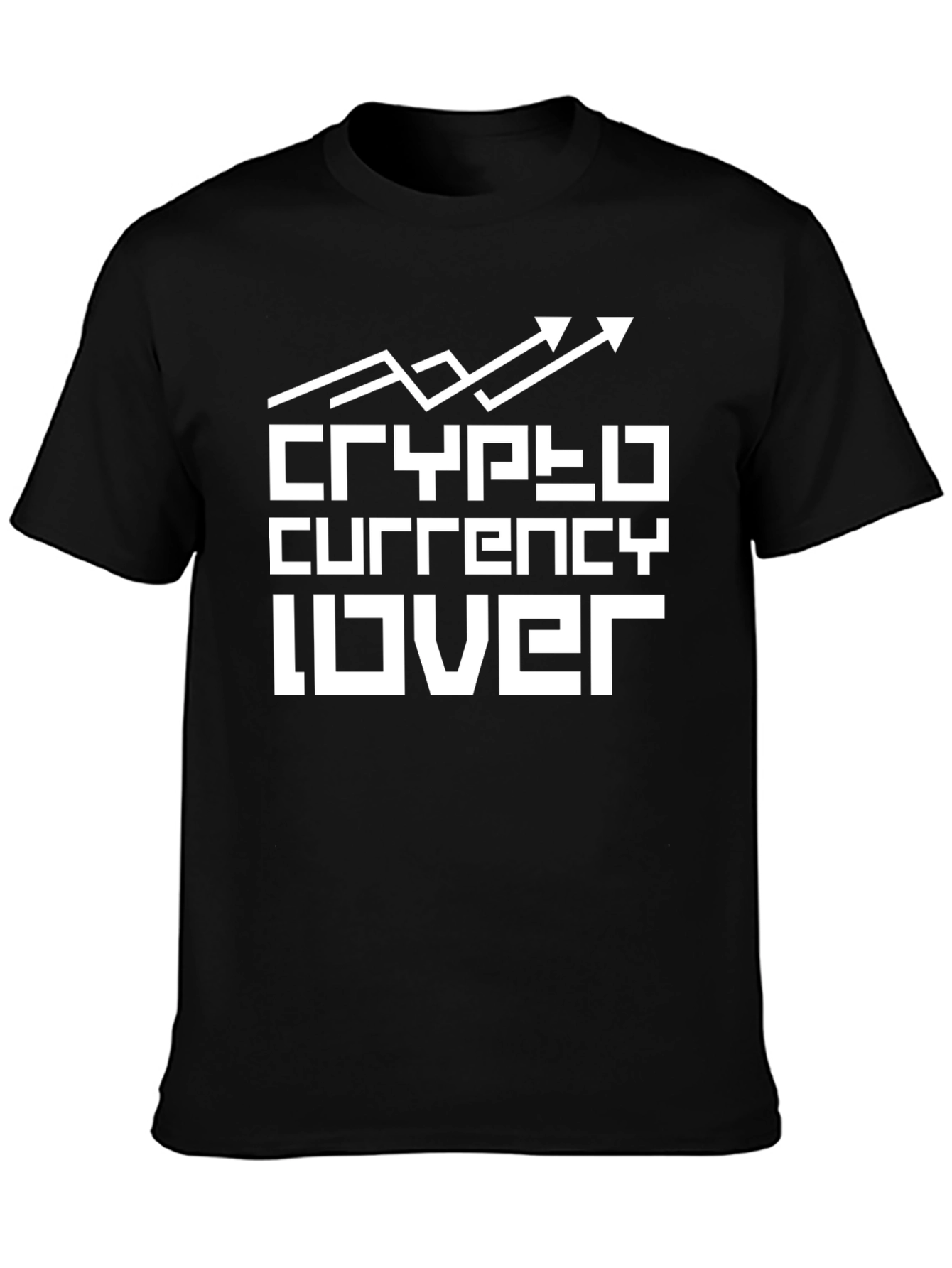 Crypto Currency Lover Black T-Shirt