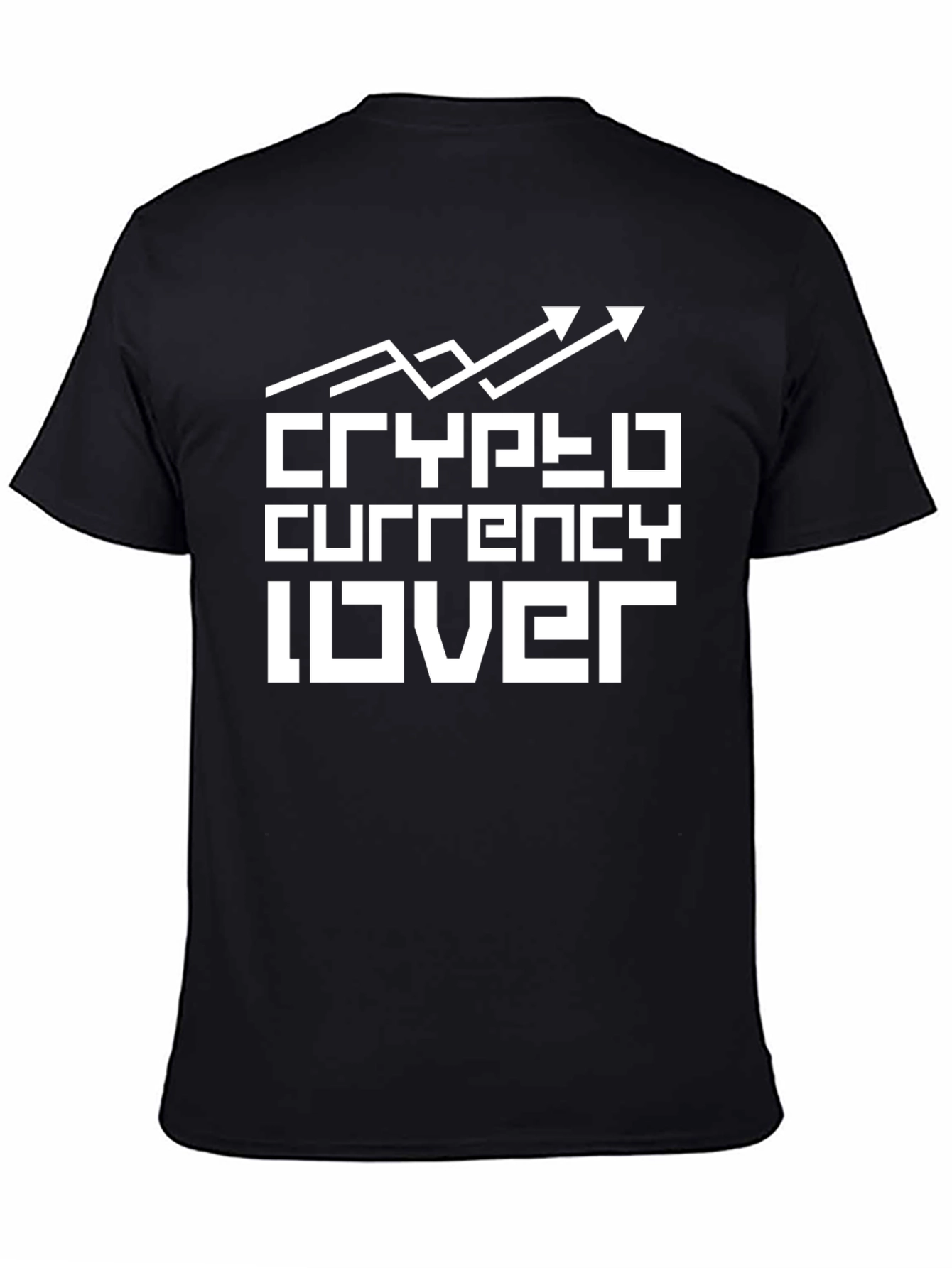 Crypto Currency Lover Black T-Shirt
