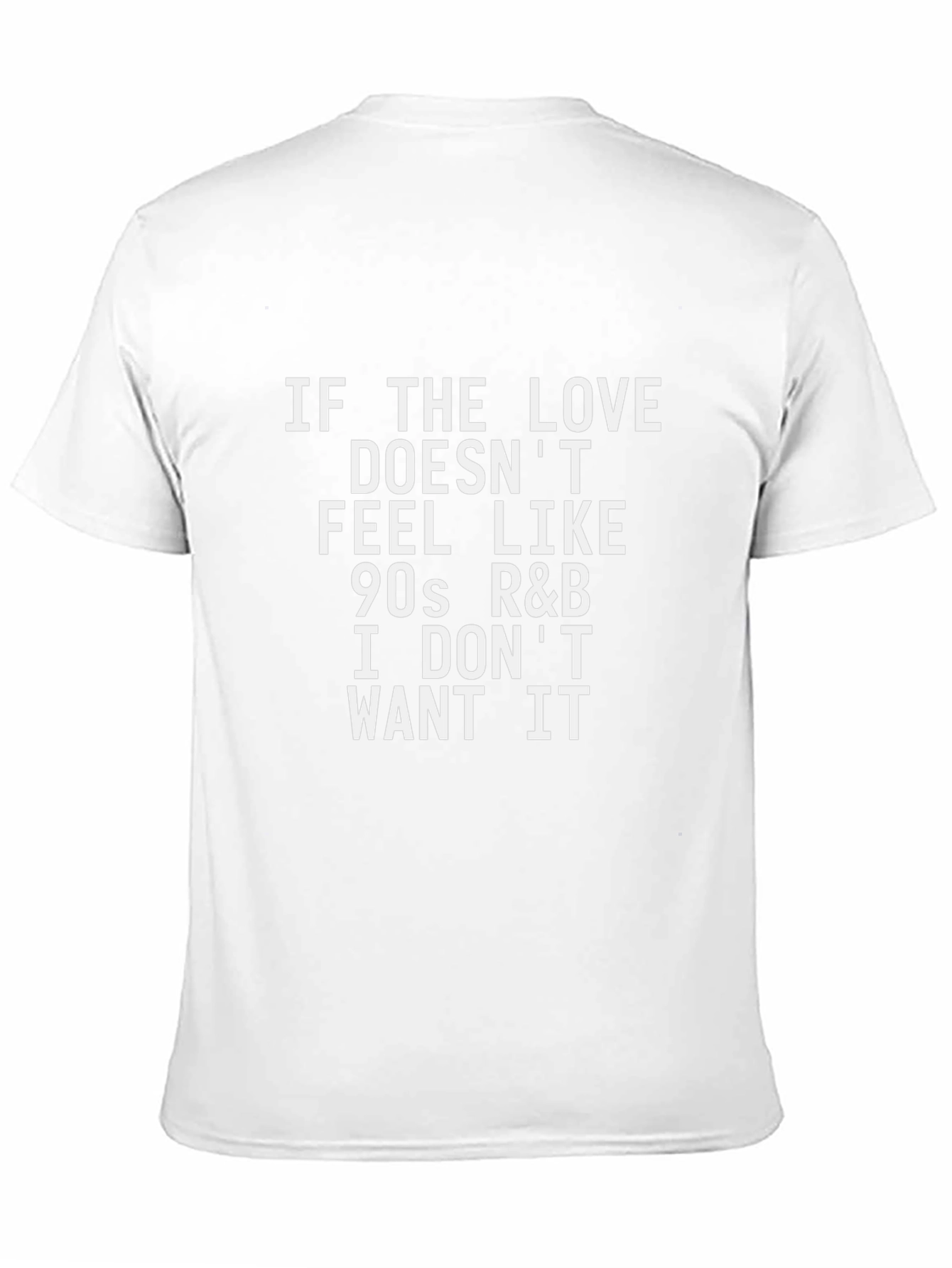 90s R&B Music Lover T-Shirt