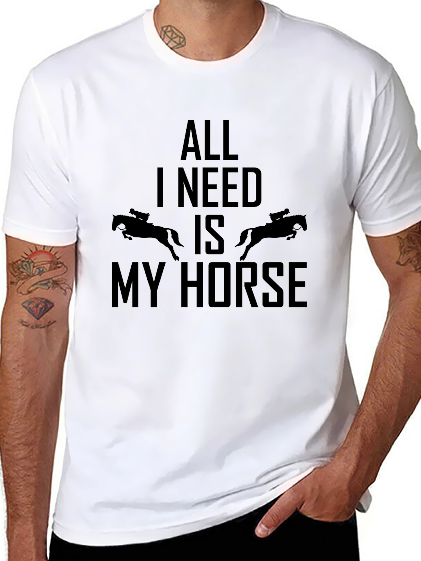 All I Need is My Horse Graphic T-Shirt