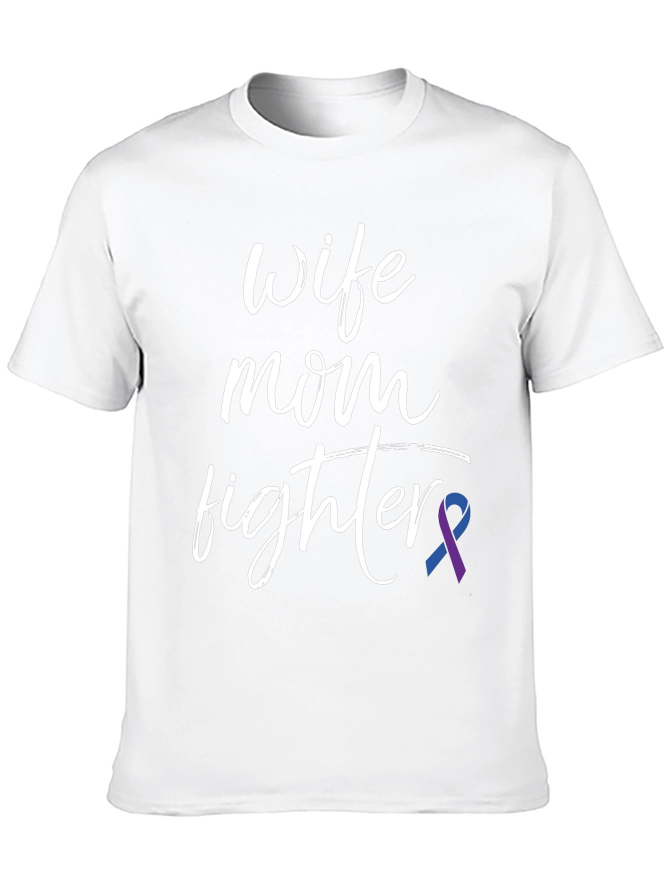 Wife Mom Fighter T-Shirt: Melanoma Awareness