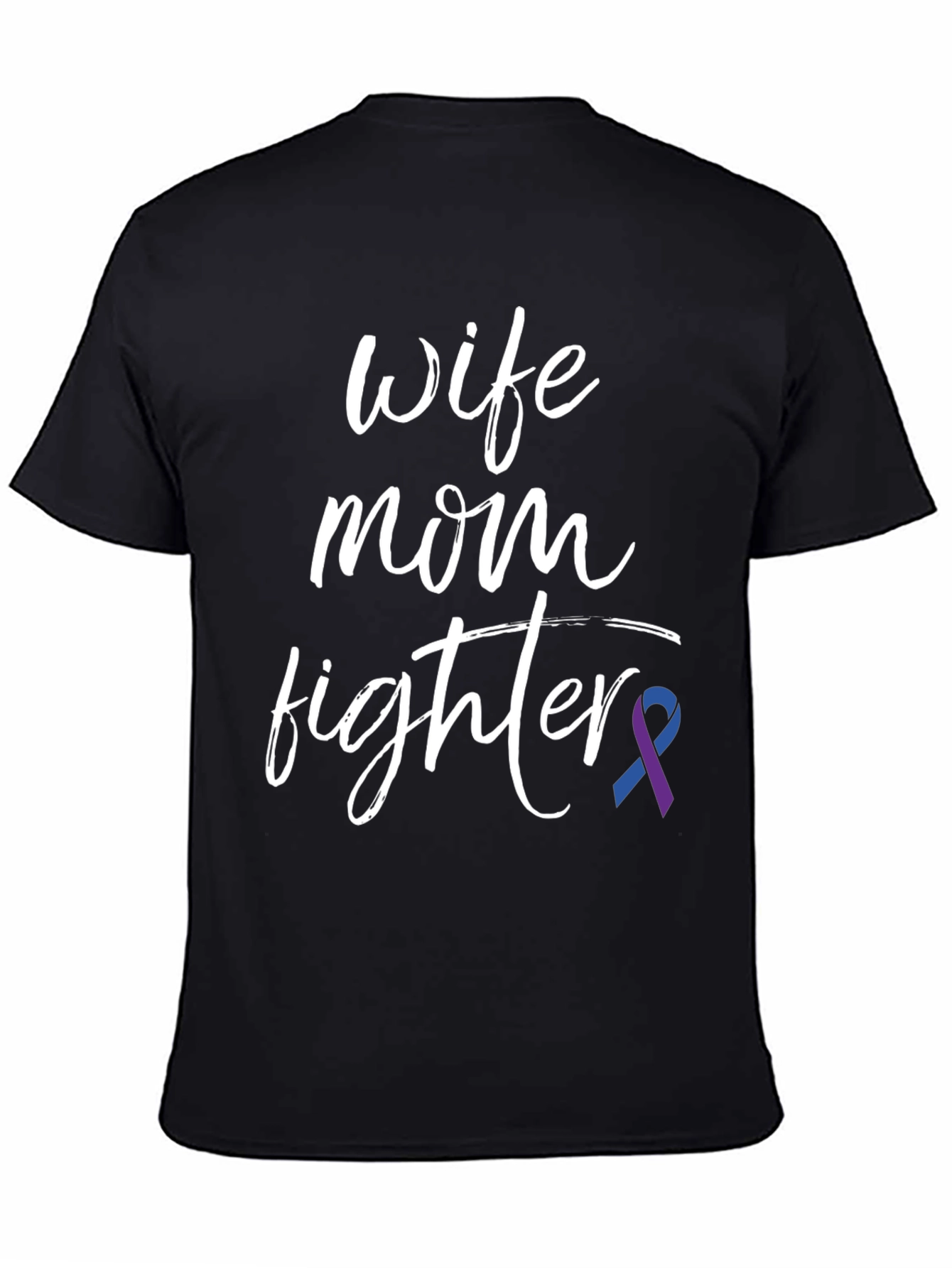 Wife Mom Fighter T-Shirt: Melanoma Awareness