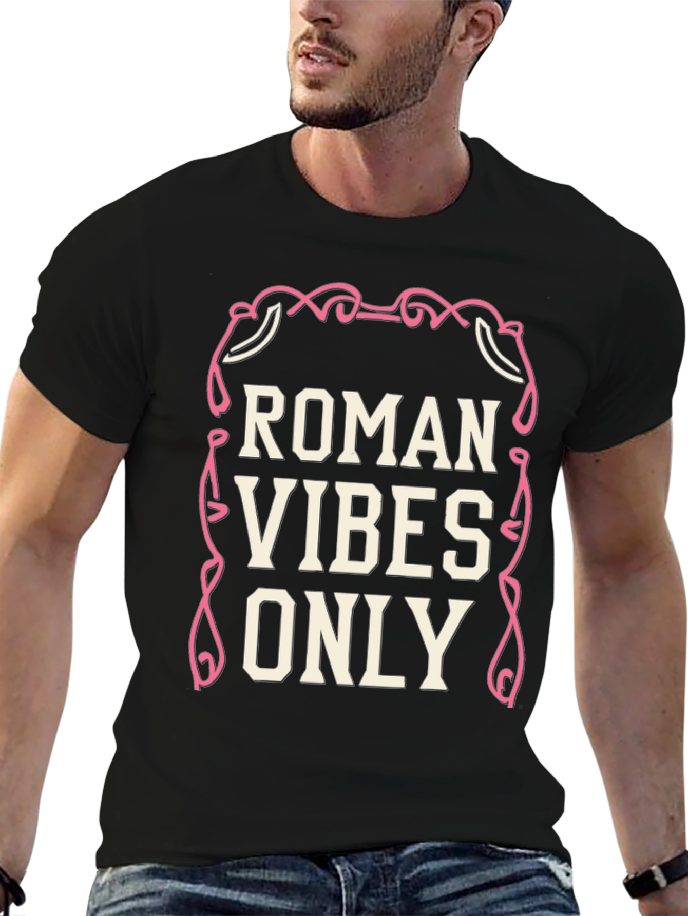 Roman Vibes Only Graphic Tee