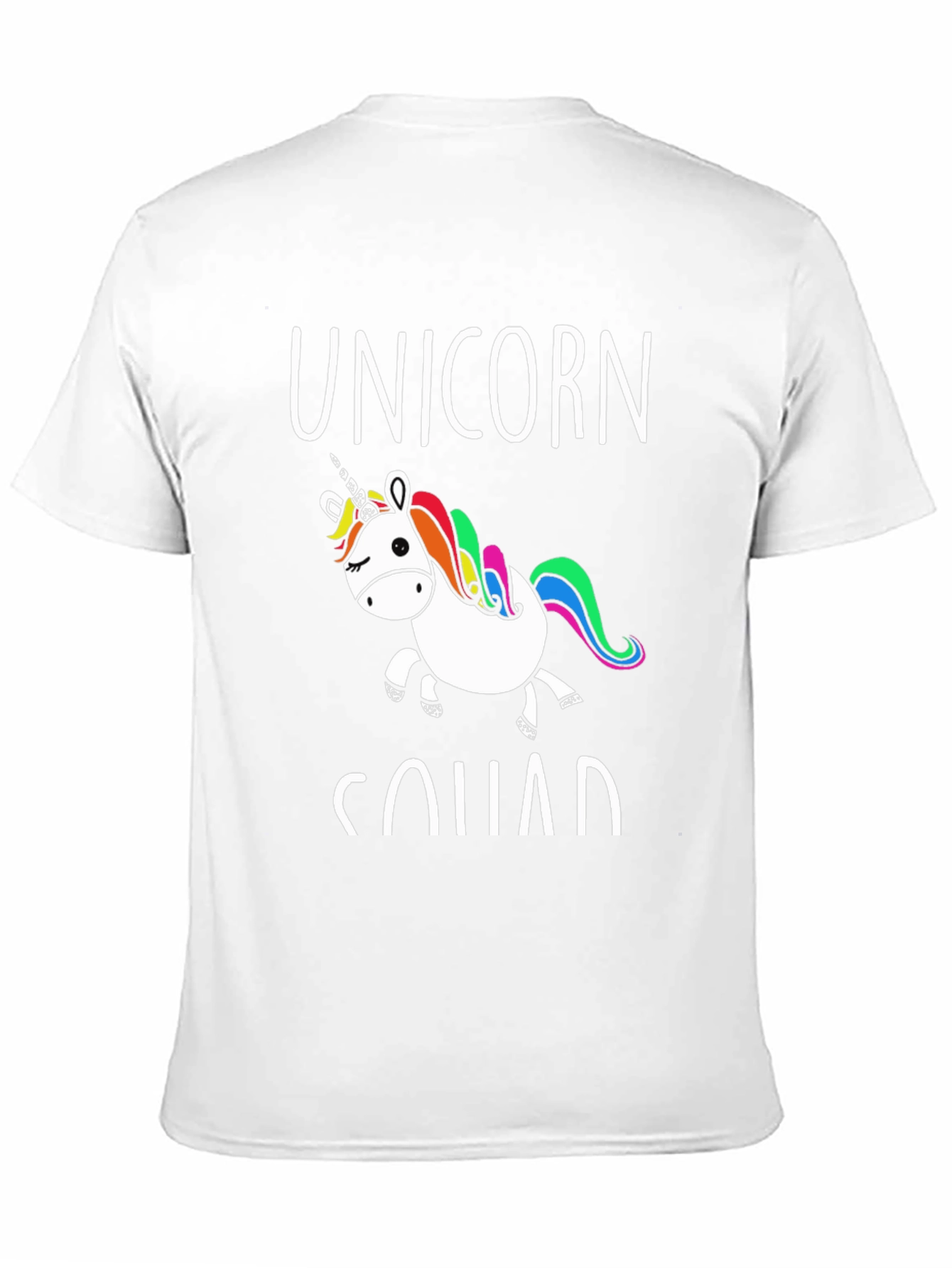 Unicorn Squad Graphic Tee - Black