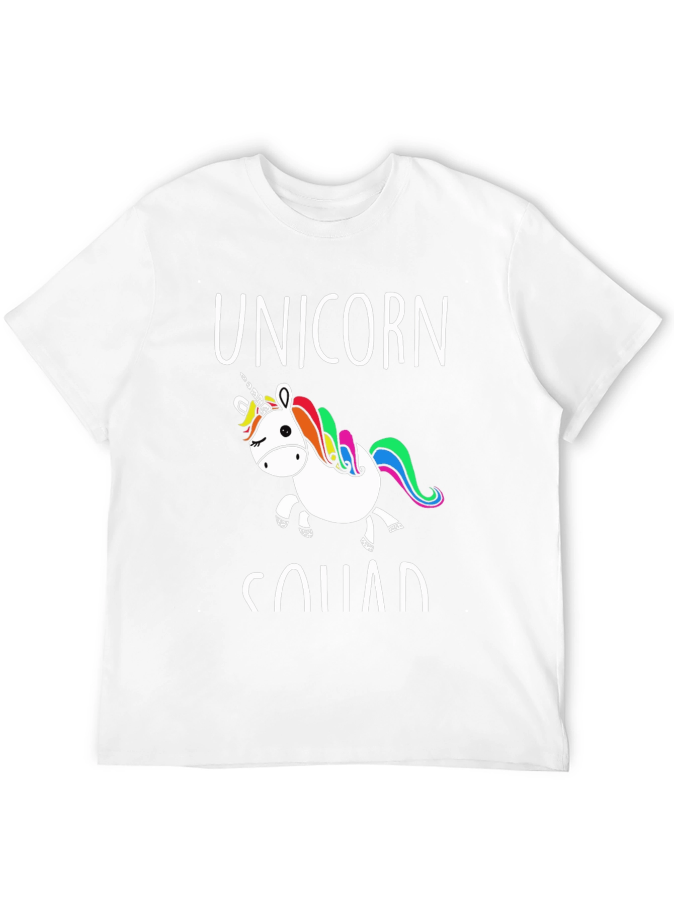 Unicorn Squad Graphic Tee - Black
