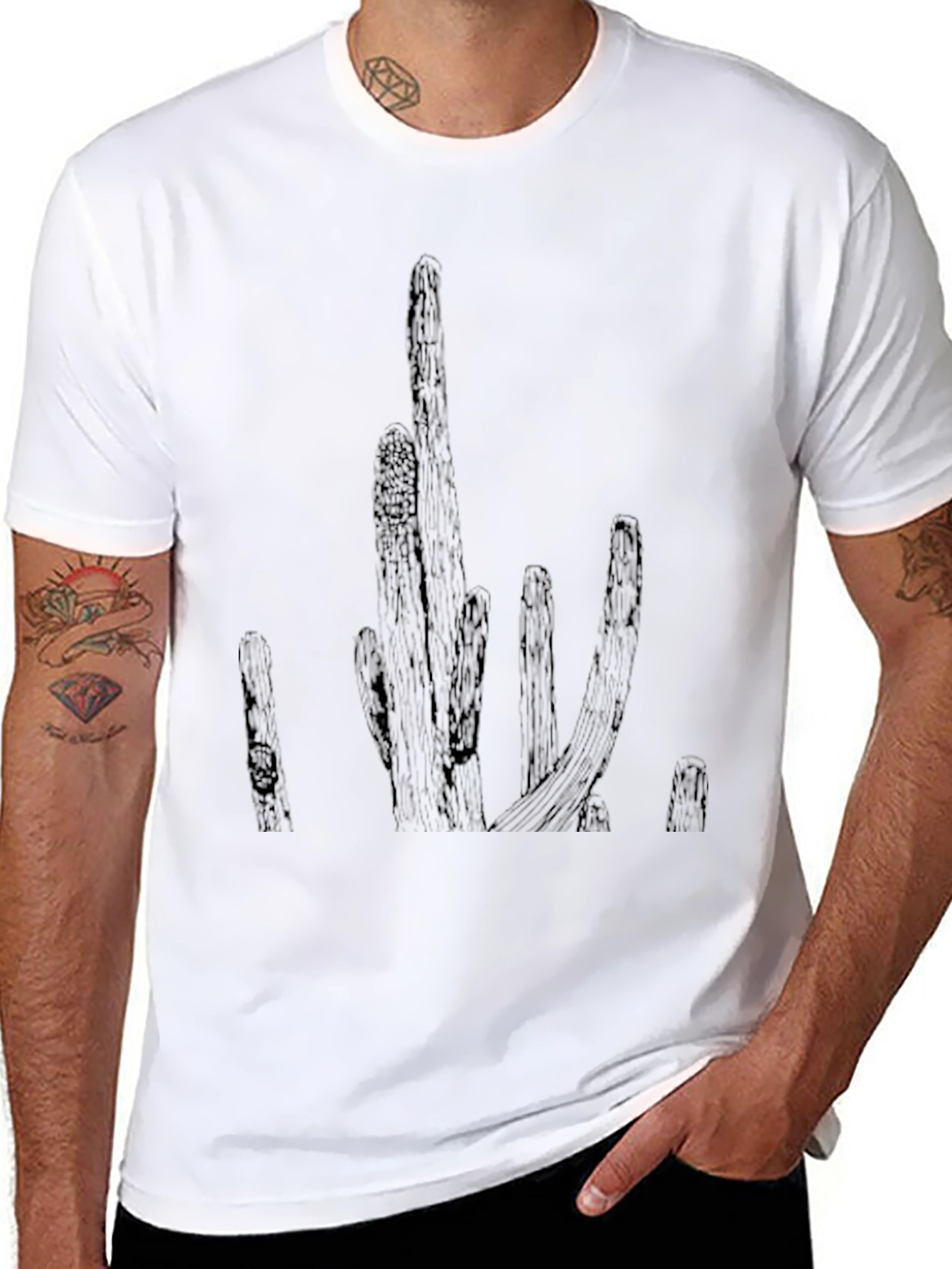 Cactus Graphic Tee - Desert Vibes