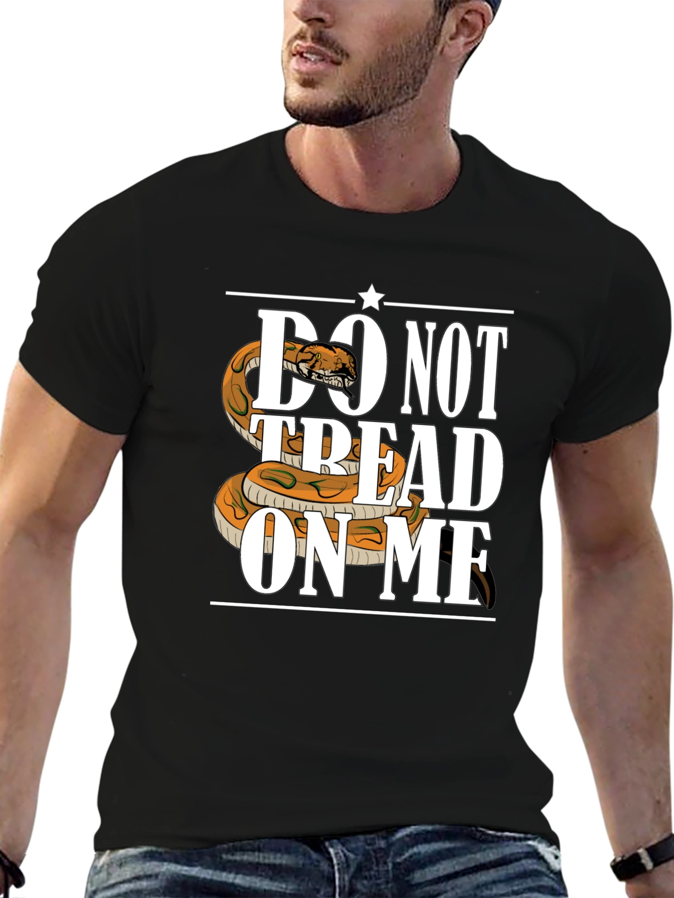 Dont Tread on Me Snake T-Shirt