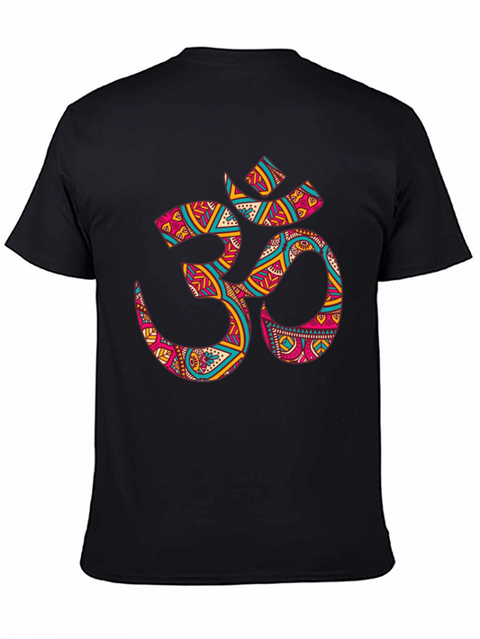 Om Symbol Graphic Tee - Black