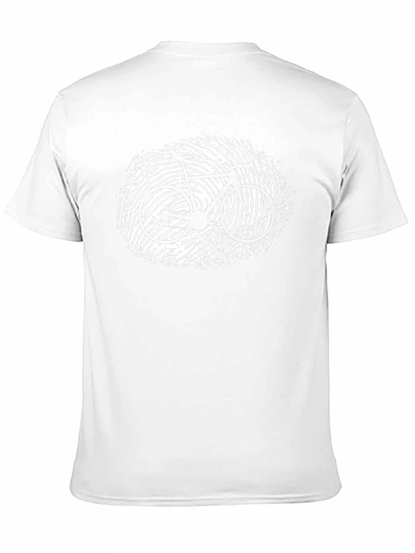 Bike Fingerprint Graphic T-Shirt