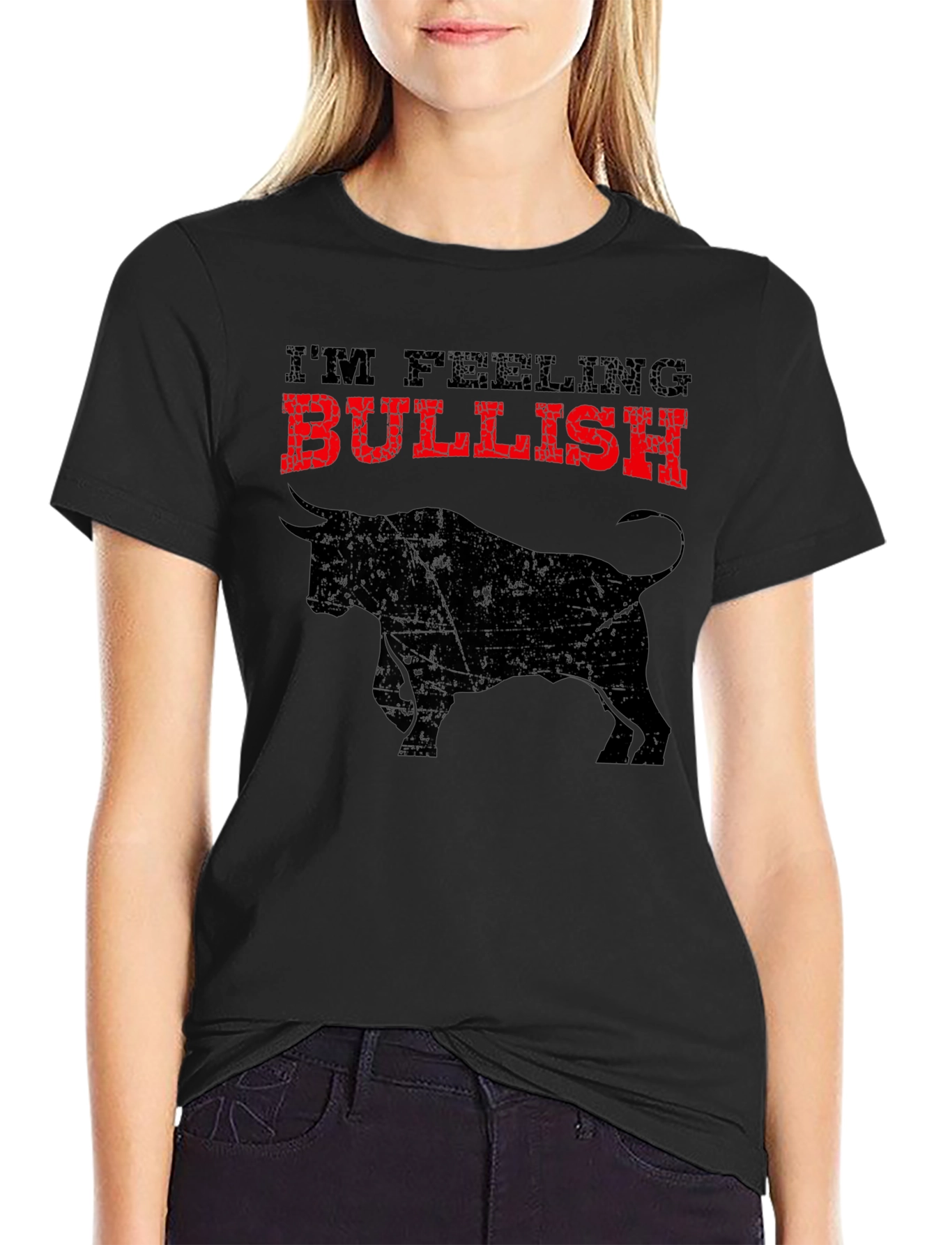 Im Feeling Bullish Graphic T-Shirt