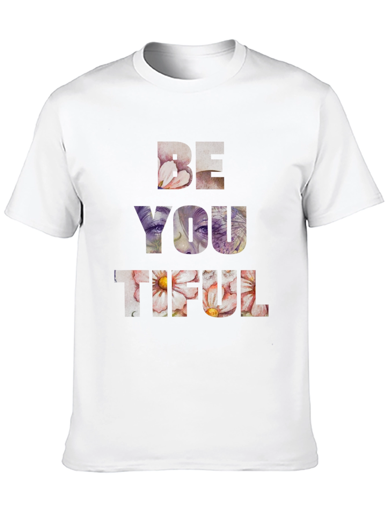 Be You Tiful Graphic T-Shirt - Unisex Black Tee