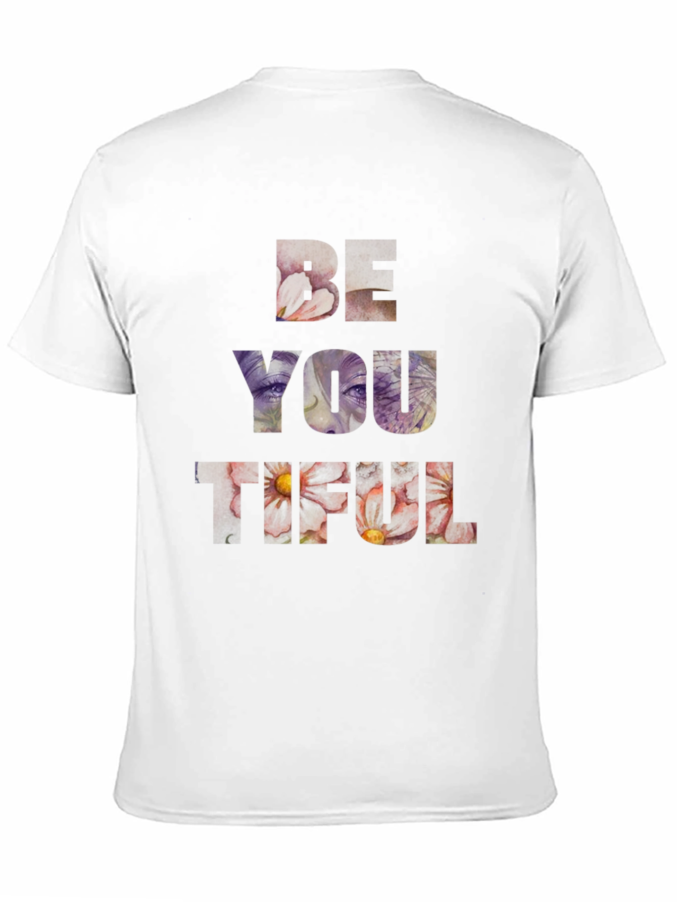 Be You Tiful Graphic T-Shirt - Unisex Black Tee