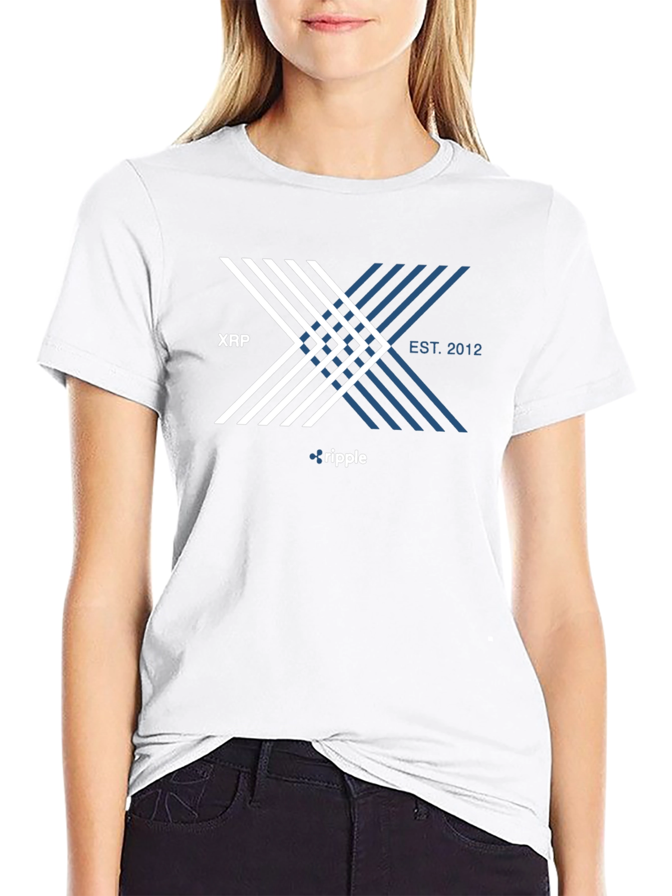 XRP Ripple Est. 2012 Black T-Shirt