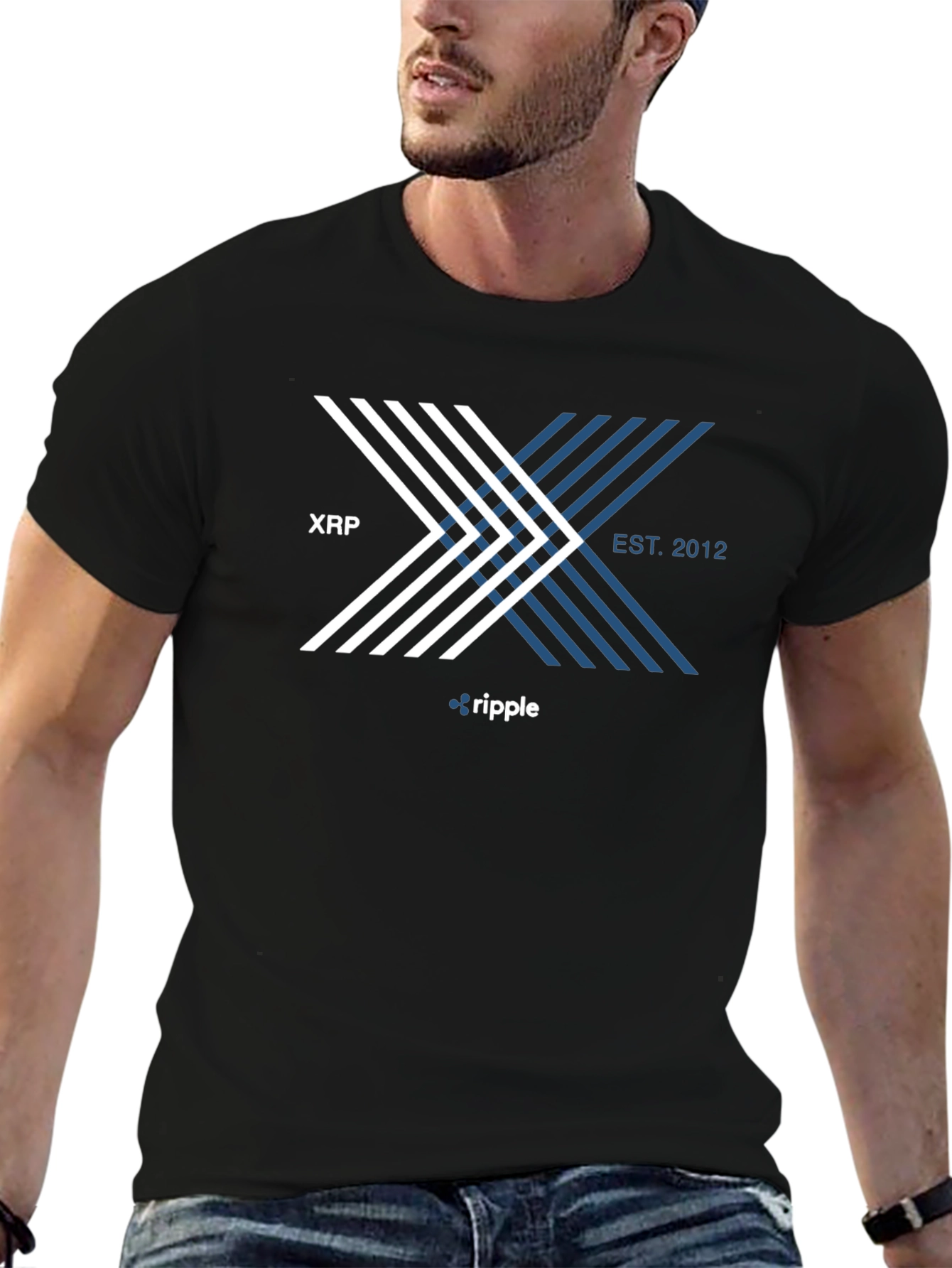 XRP Ripple Est. 2012 Black T-Shirt