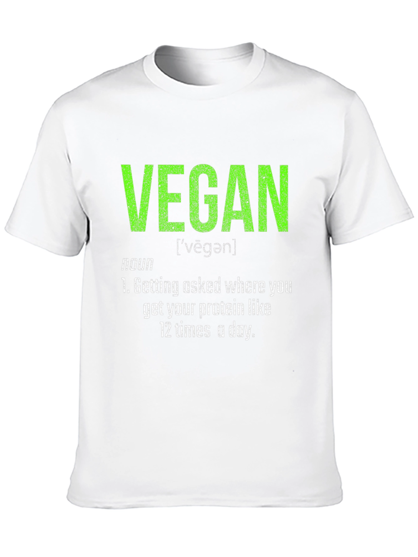 Vegan Definition T-Shirt - Protein Asker
