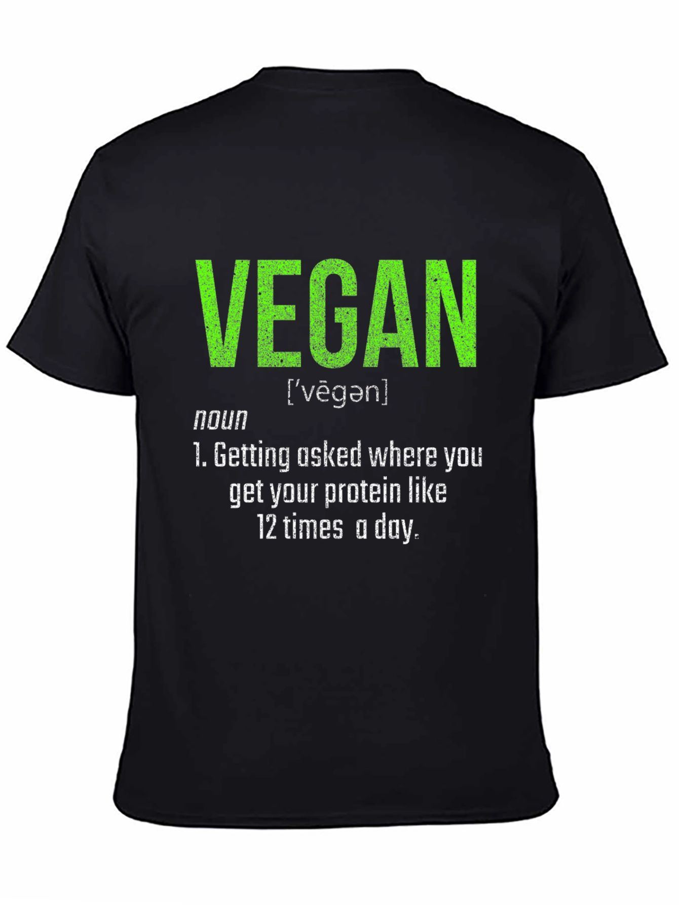 Vegan Definition T-Shirt - Protein Asker