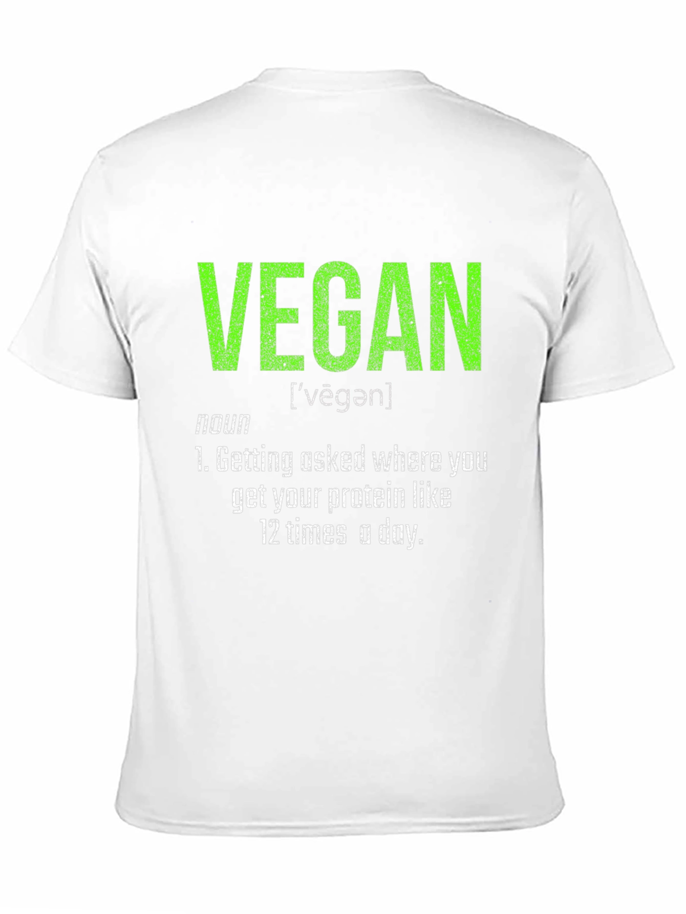 Vegan Definition T-Shirt - Protein Asker