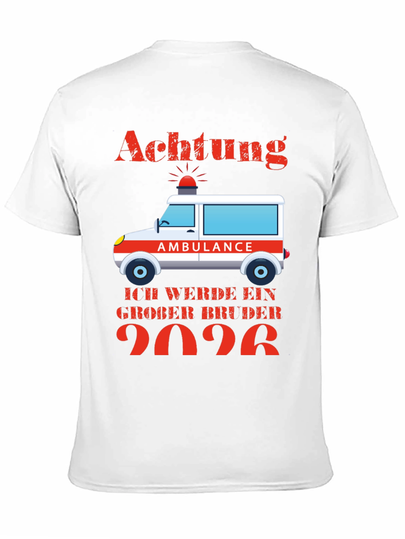 Achtung Ambulance Big Brother 2026 T-Shirt