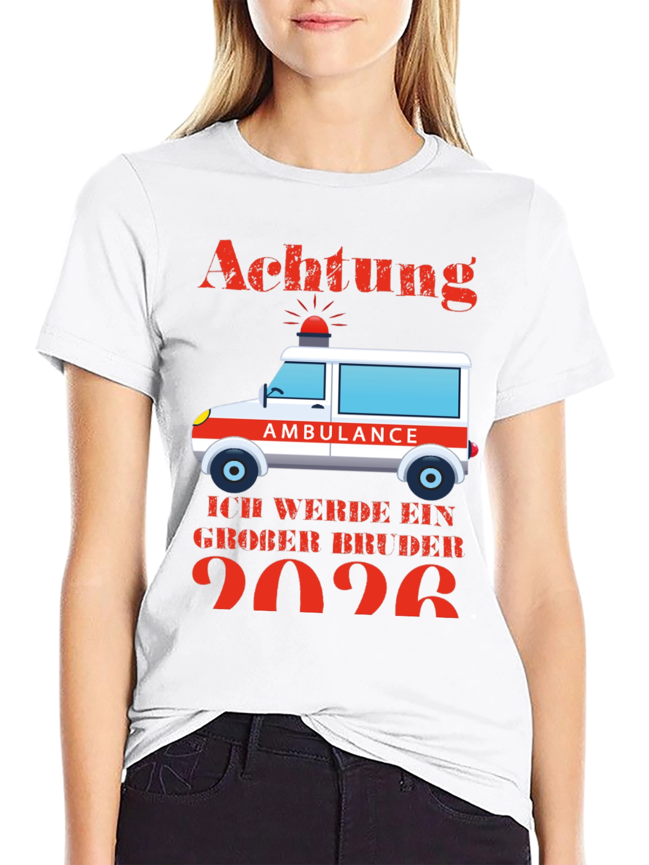 Achtung Ambulance Big Brother 2026 T-Shirt