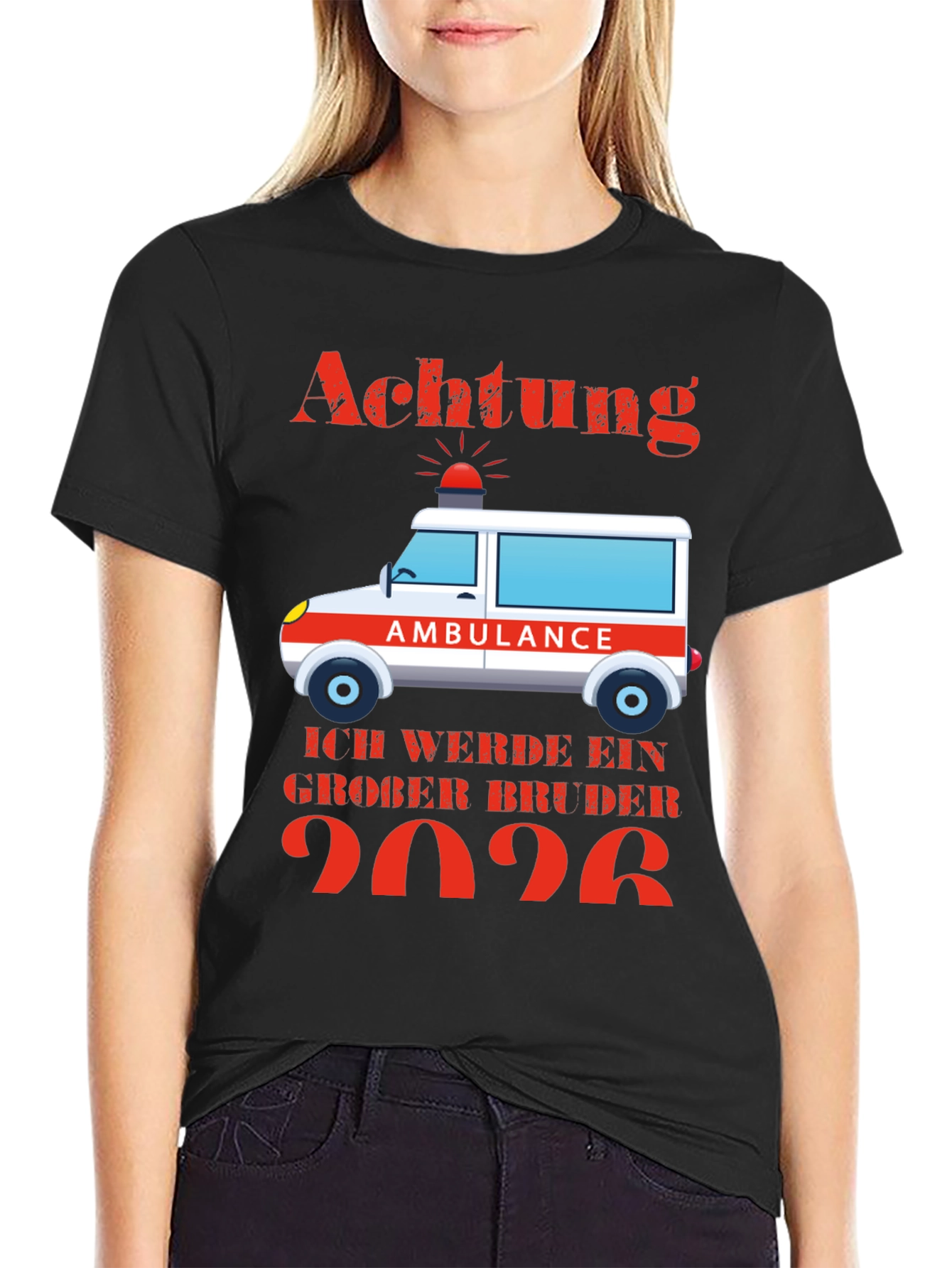 Achtung Ambulance Big Brother 2026 T-Shirt