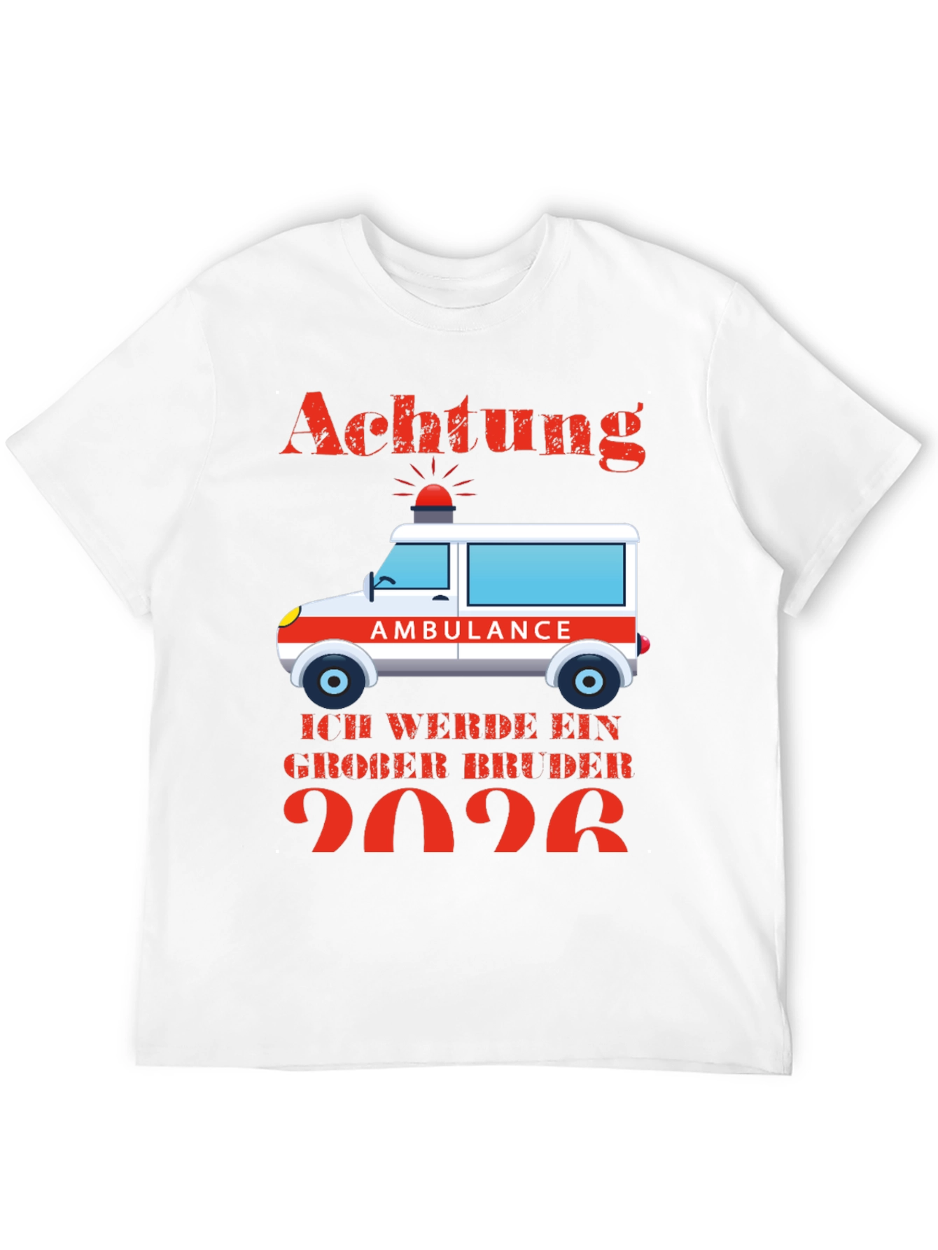 Achtung Ambulance Big Brother 2026 T-Shirt
