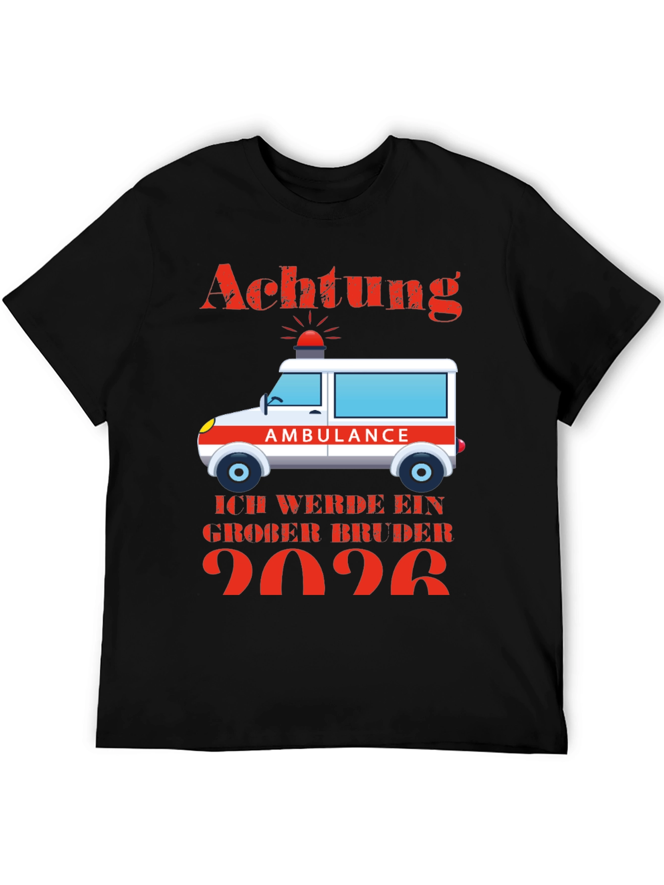 Achtung Ambulance Big Brother 2026 T-Shirt