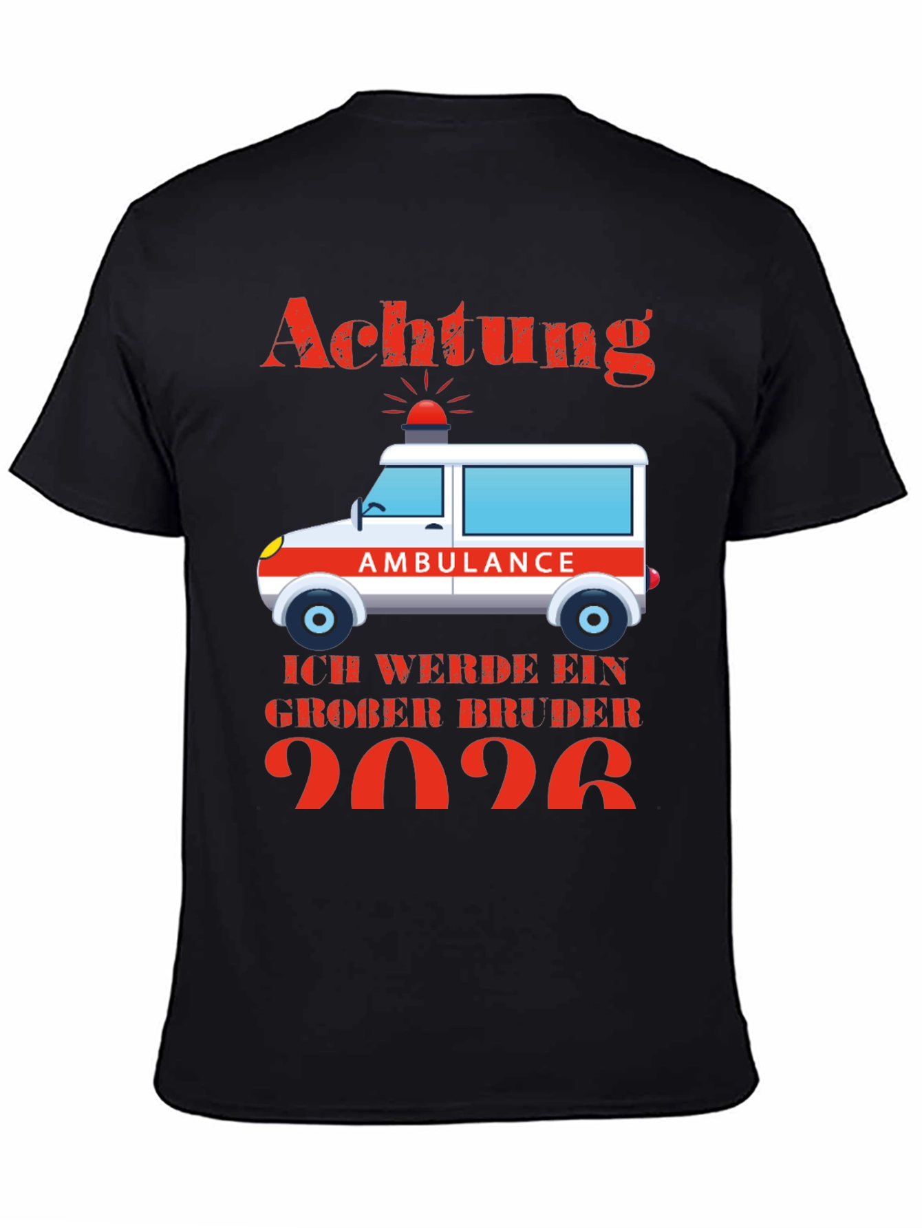 Achtung Ambulance Big Brother 2026 T-Shirt