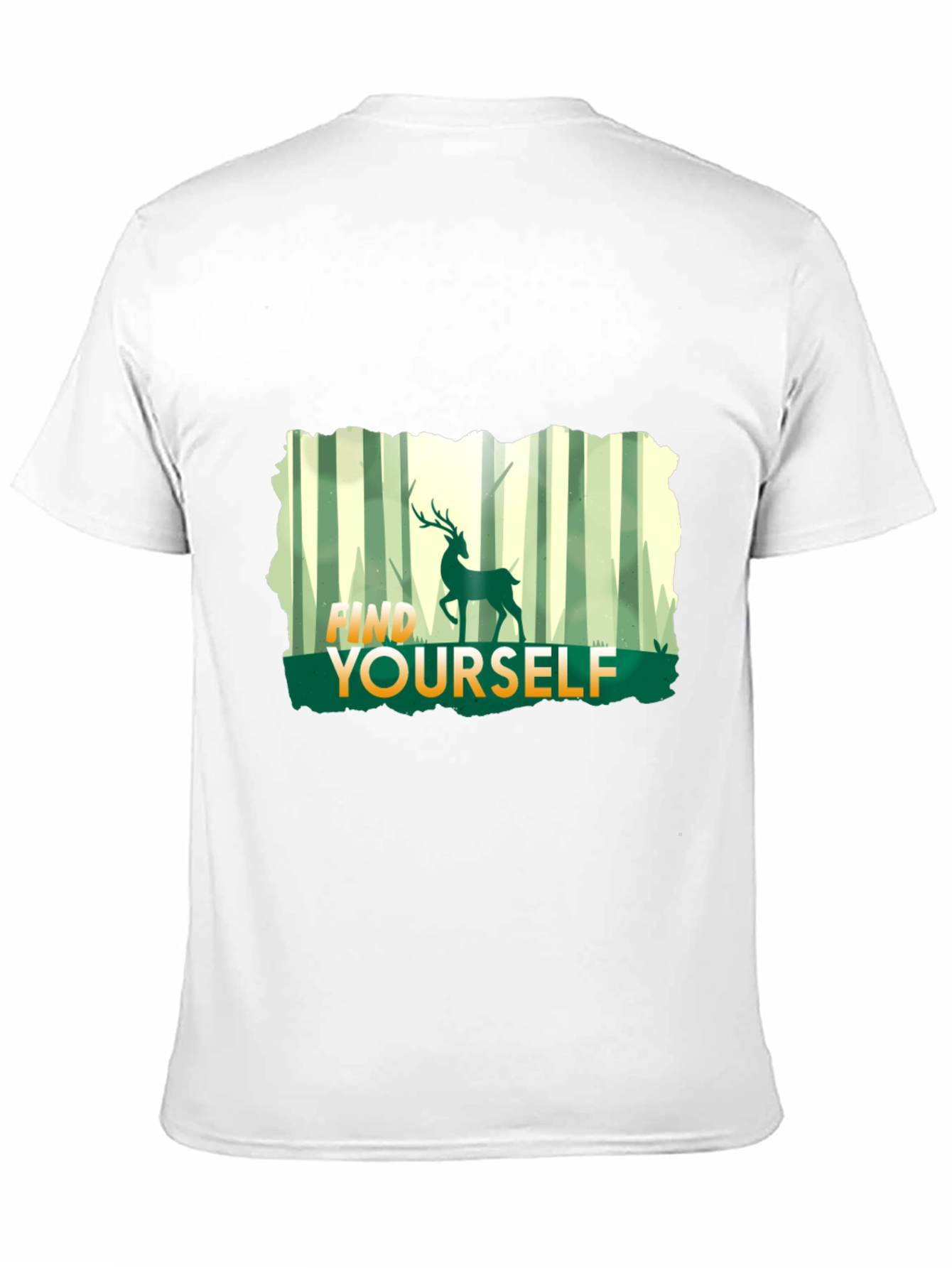 Find Yourself Deer Graphic T-Shirt