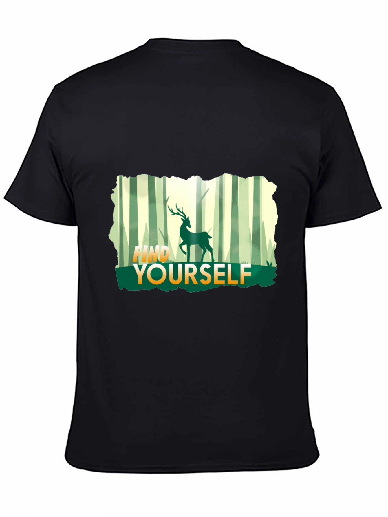 Find Yourself Deer Graphic T-Shirt