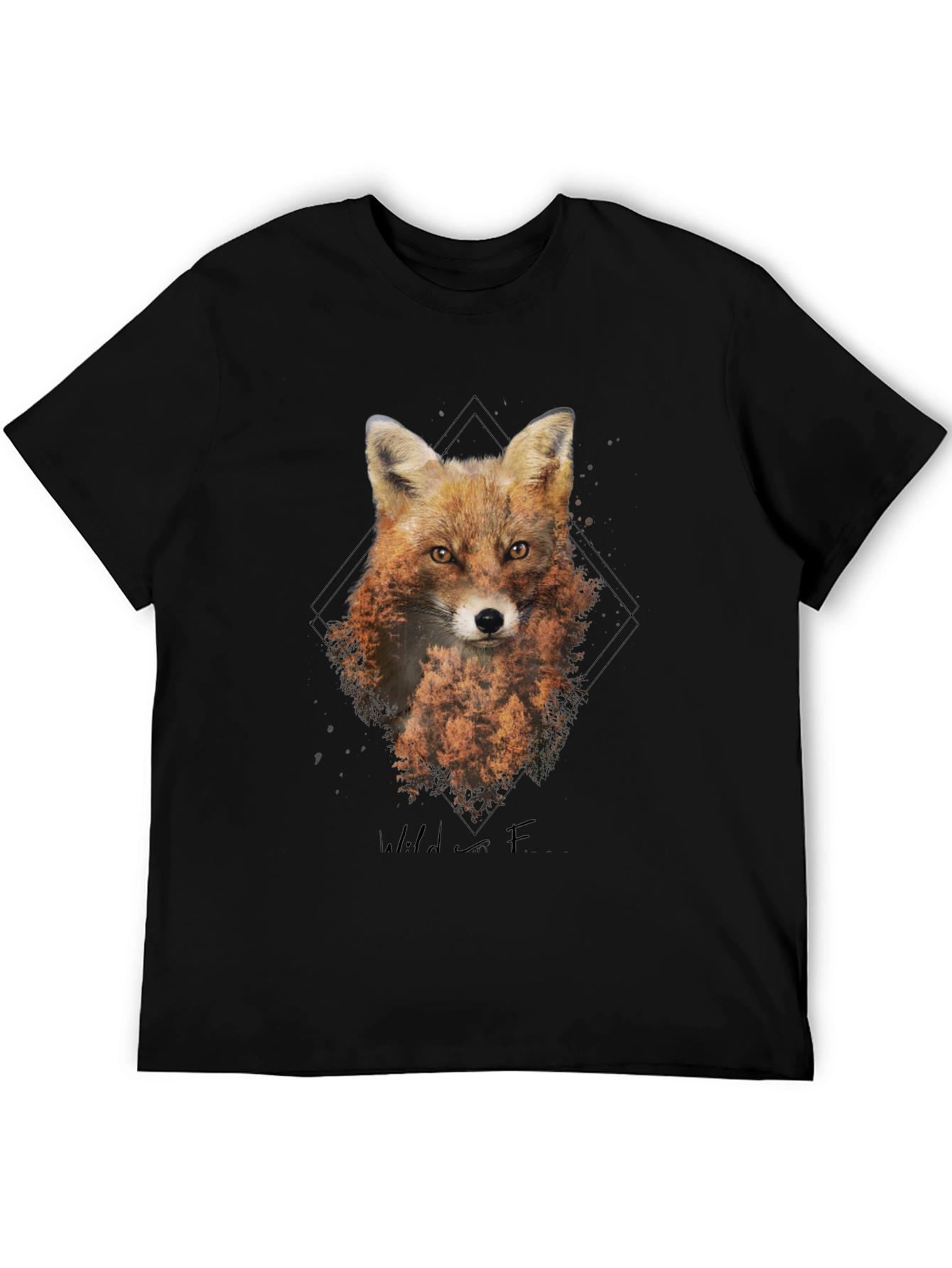 Fox Graphic T-Shirt - Wild Nature Tee