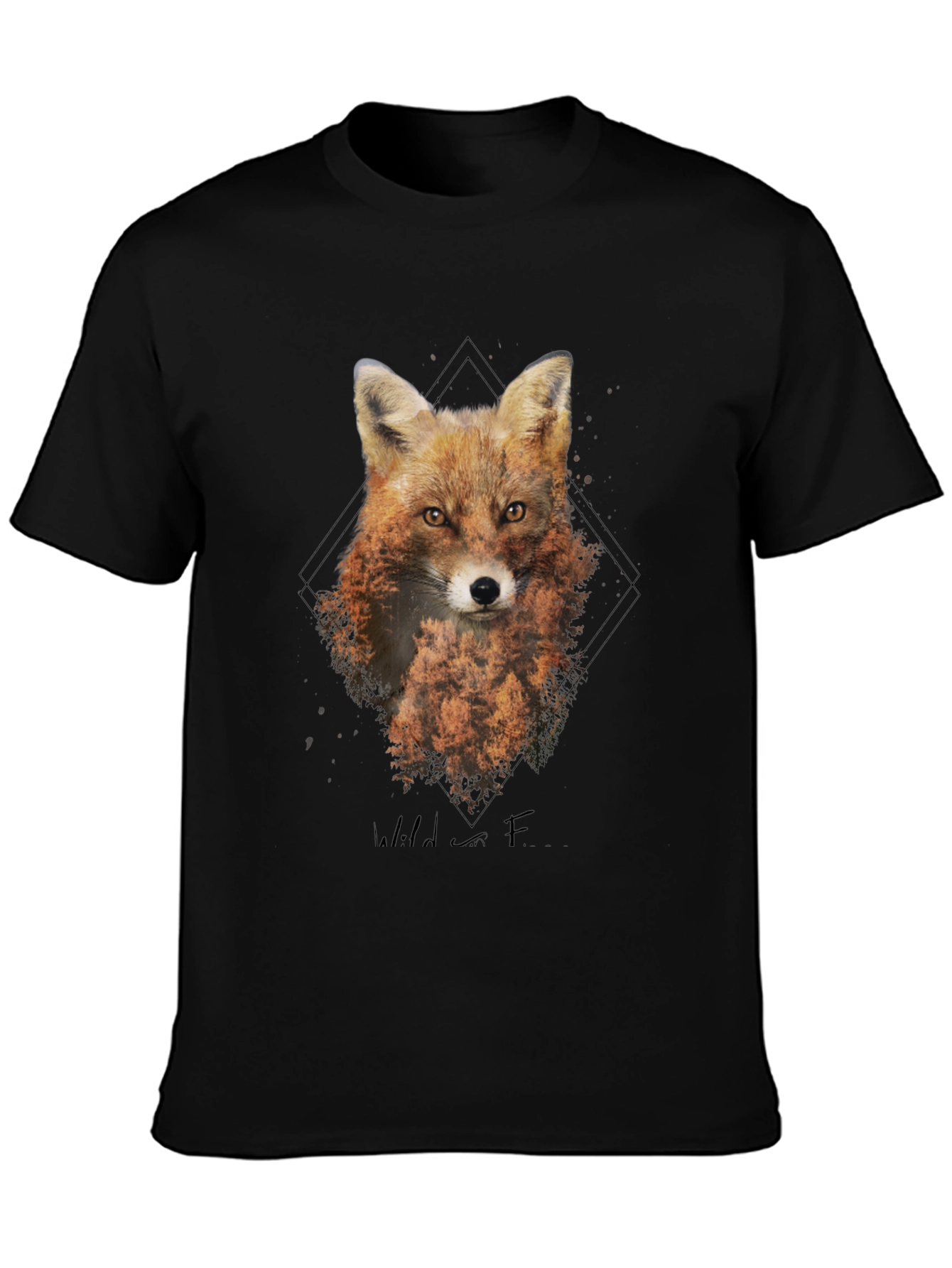 Fox Graphic T-Shirt - Wild Nature Tee