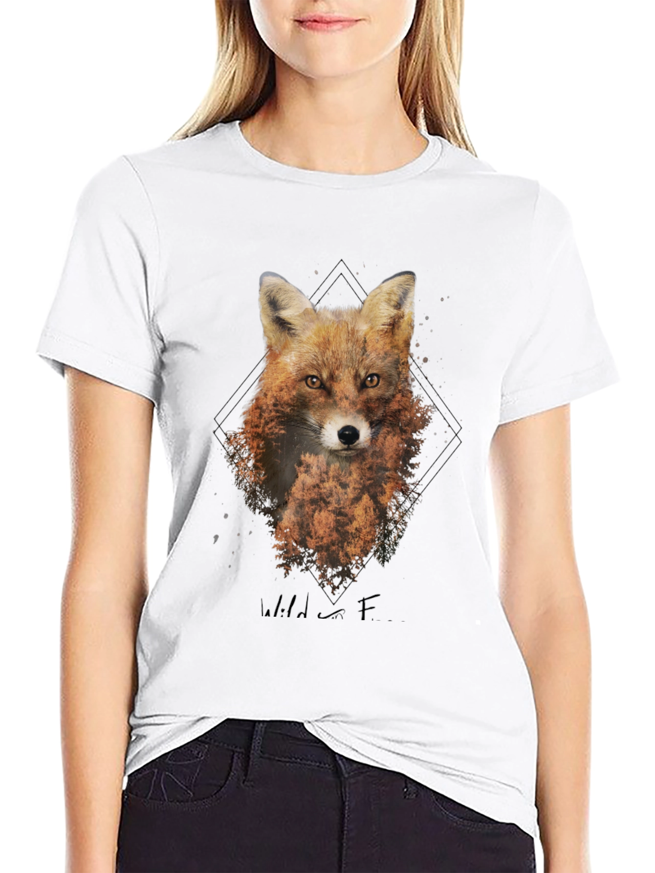 Fox Graphic T-Shirt - Wild Nature Tee