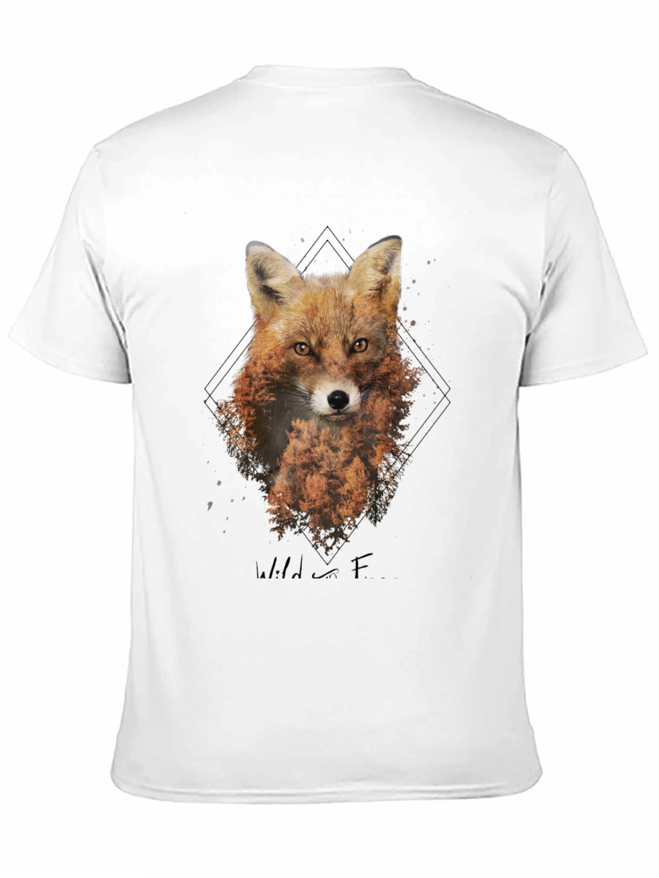 Fox Graphic T-Shirt - Wild Nature Tee