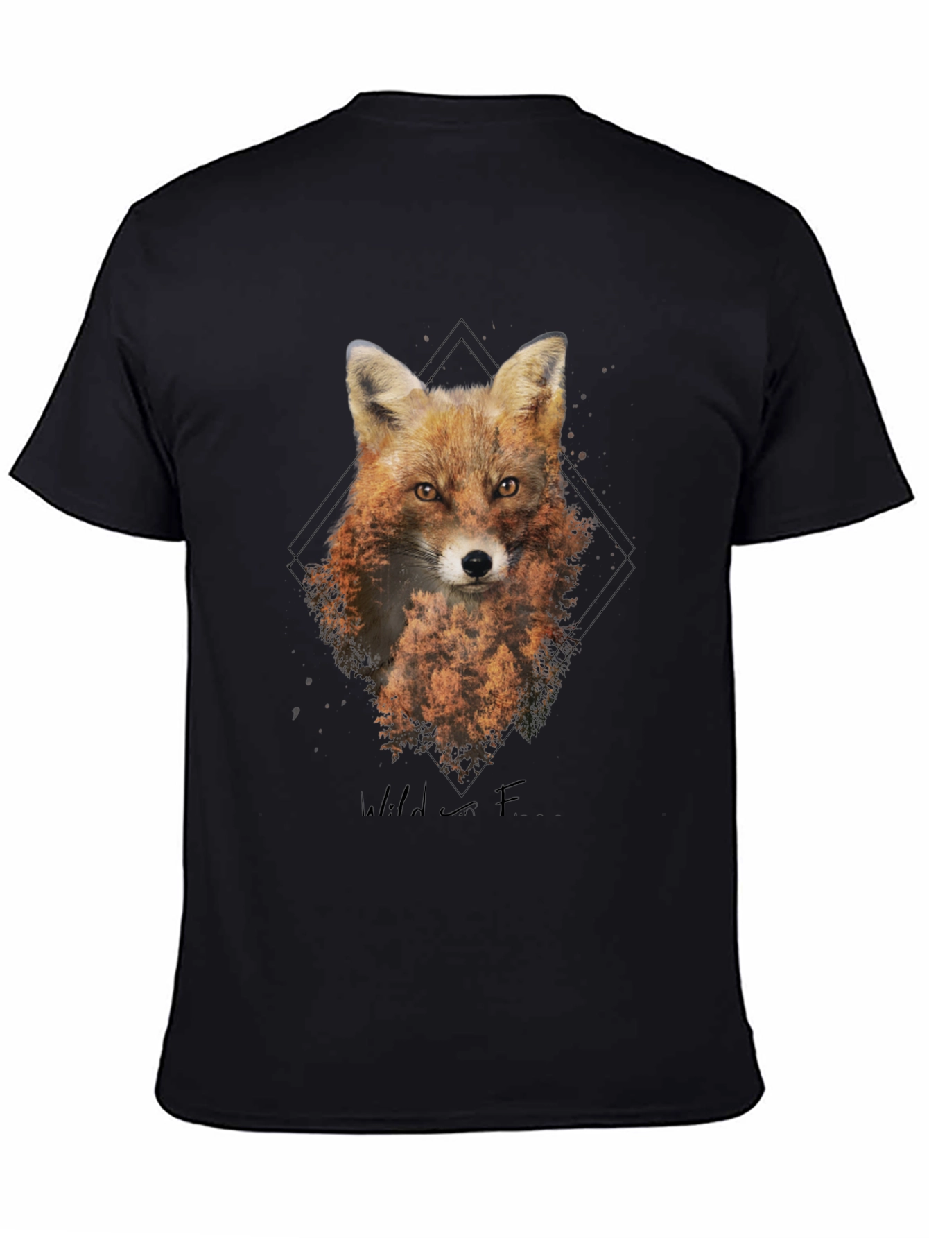 Fox Graphic T-Shirt - Wild Nature Tee