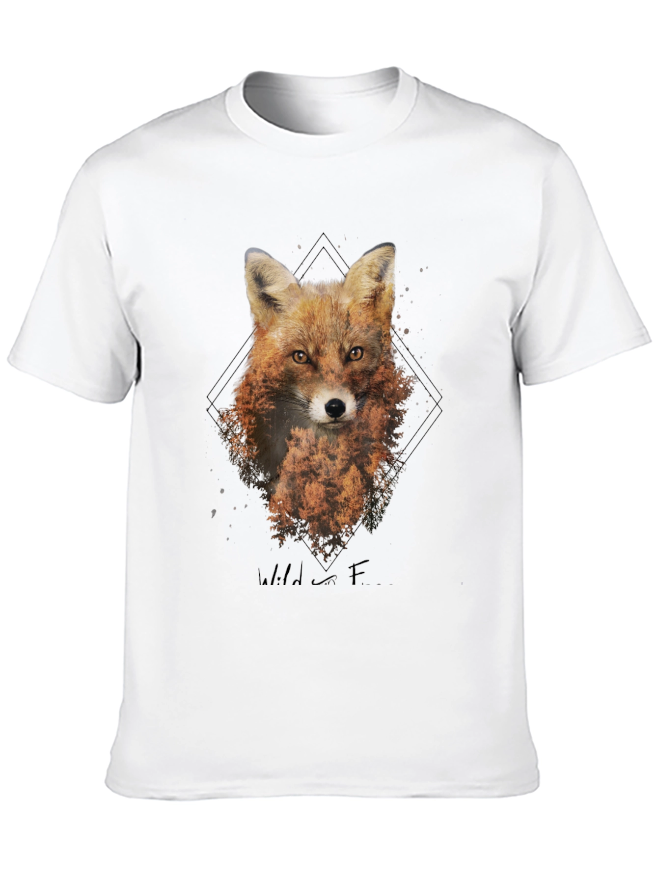 Fox Graphic T-Shirt - Wild Nature Tee