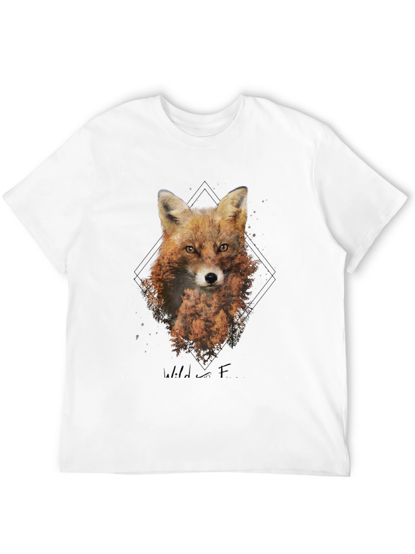 Fox Graphic T-Shirt - Wild Nature Tee