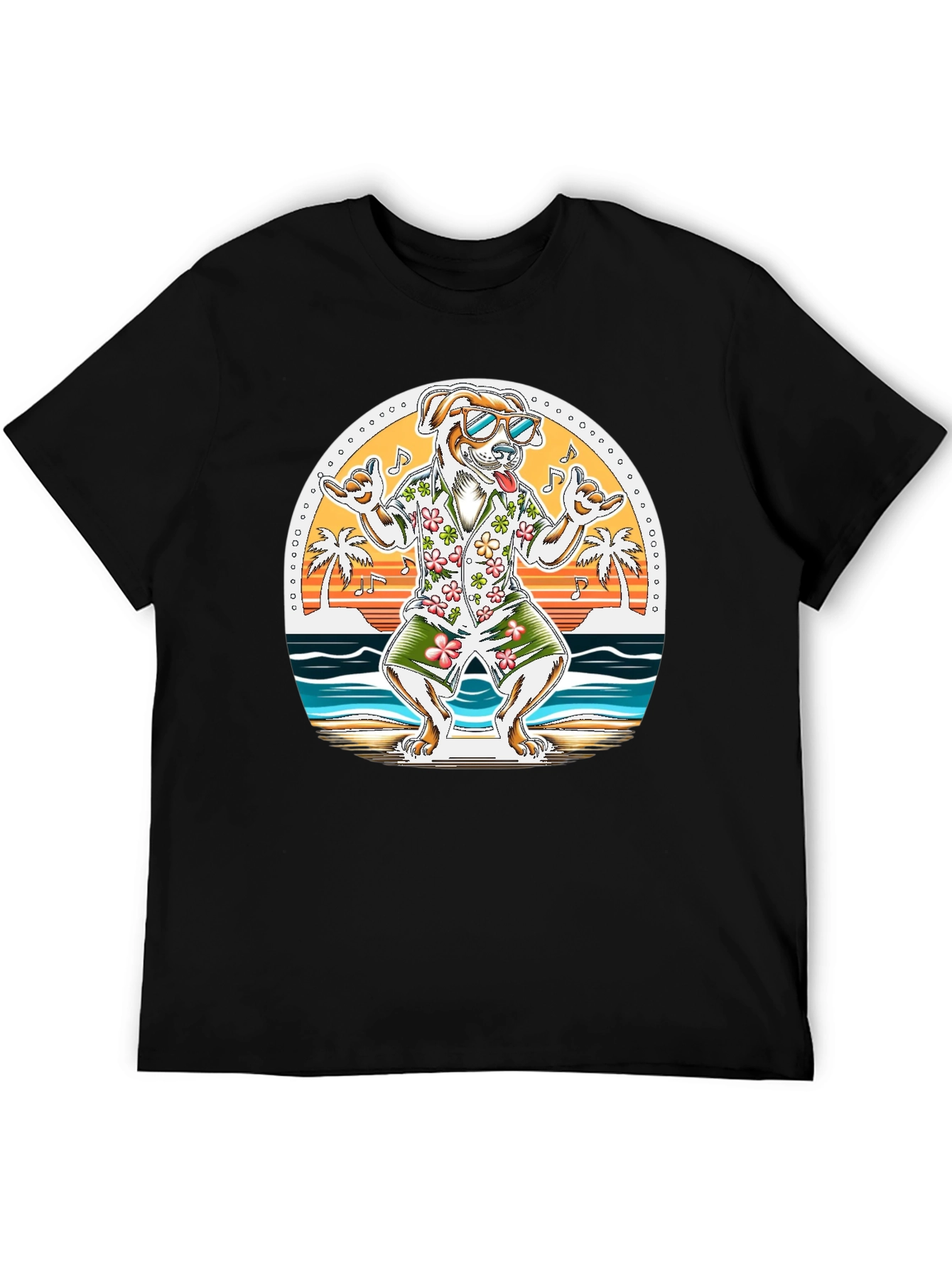 Beach Dog Graphic Tee