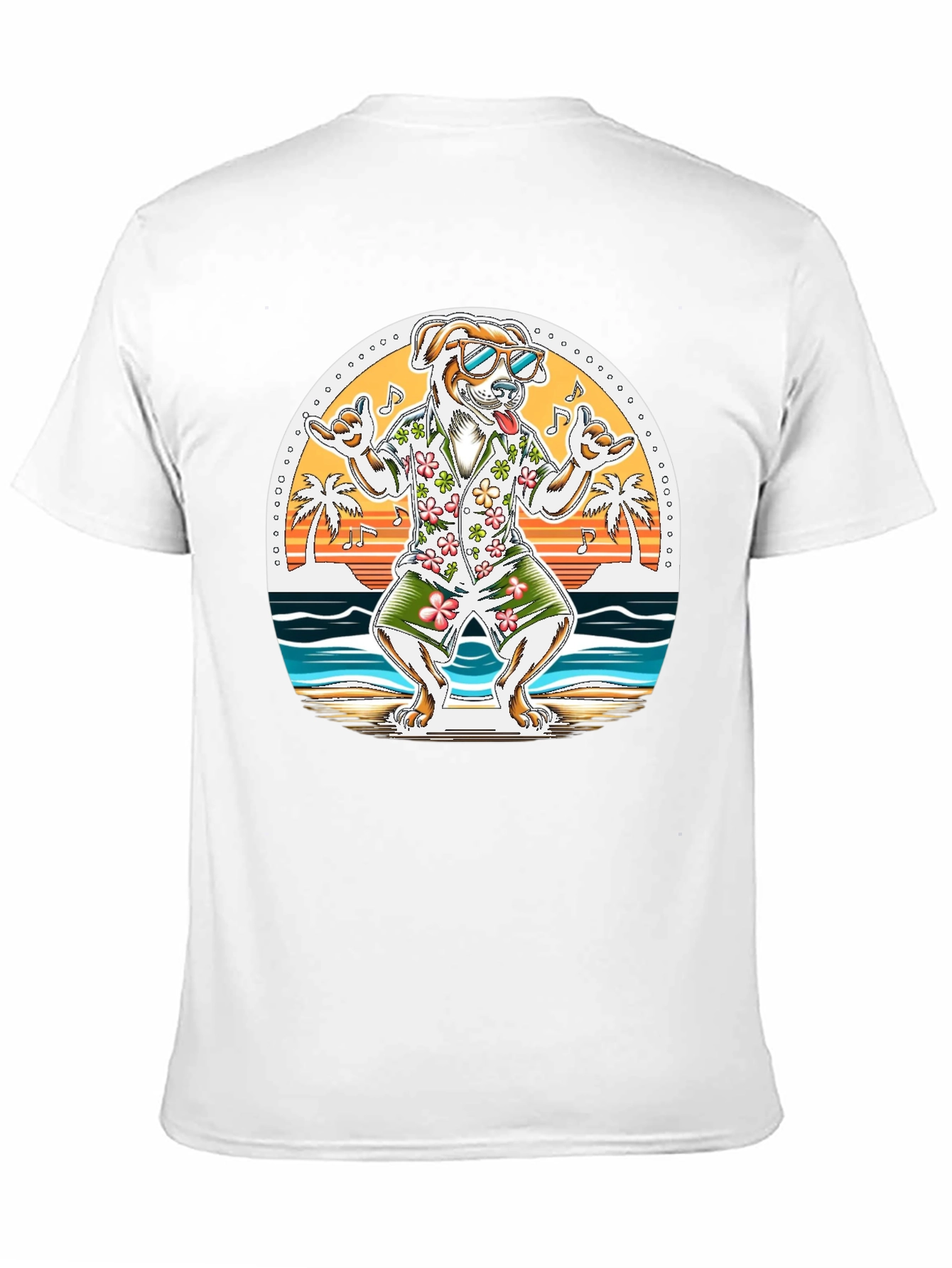 Beach Dog Graphic Tee