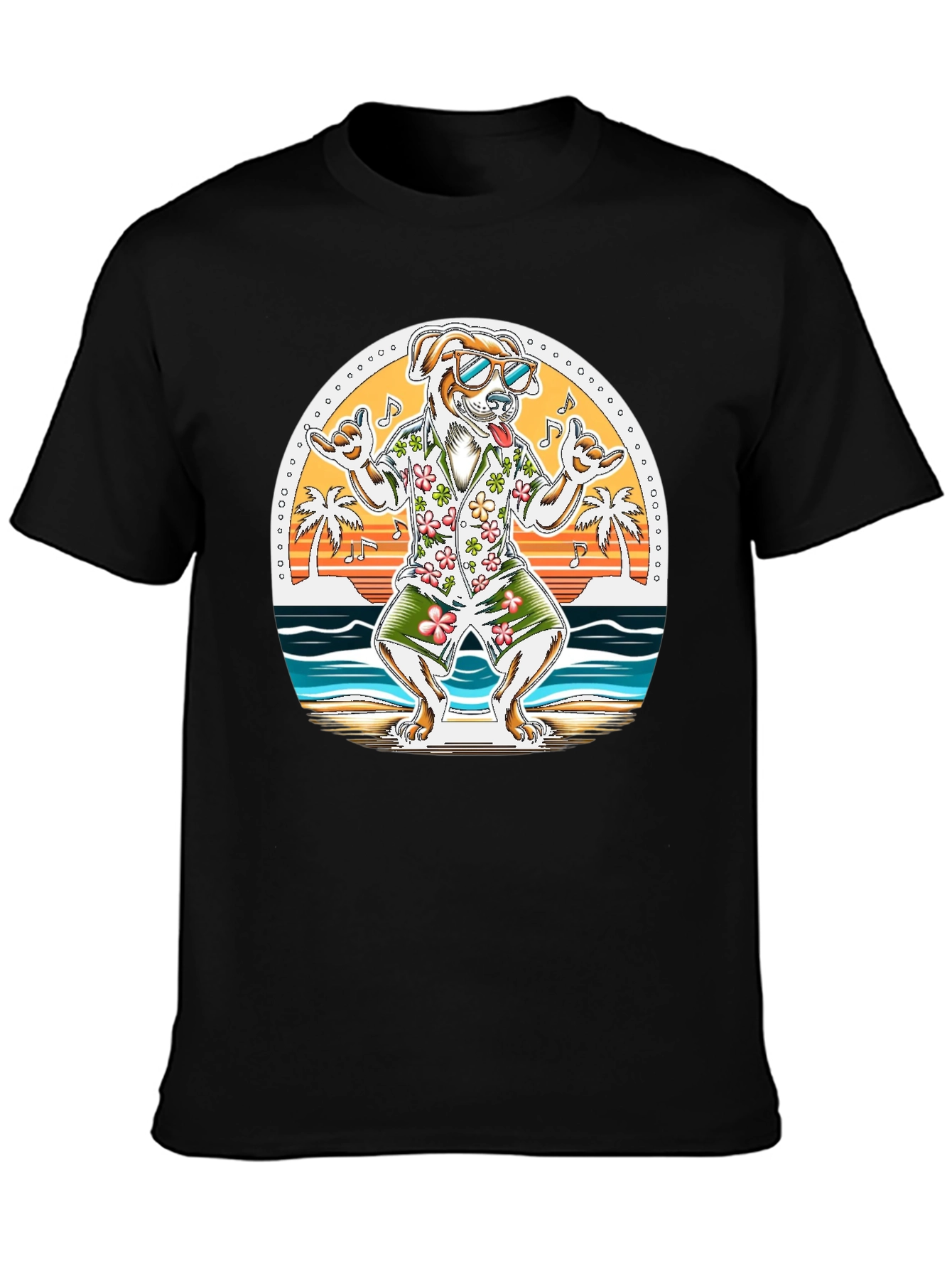 Beach Dog Graphic Tee