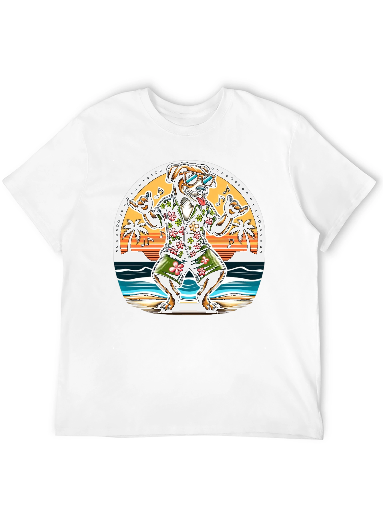 Beach Dog Graphic Tee