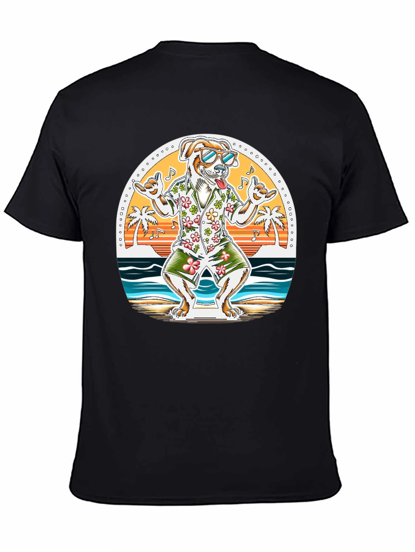 Beach Dog Graphic Tee