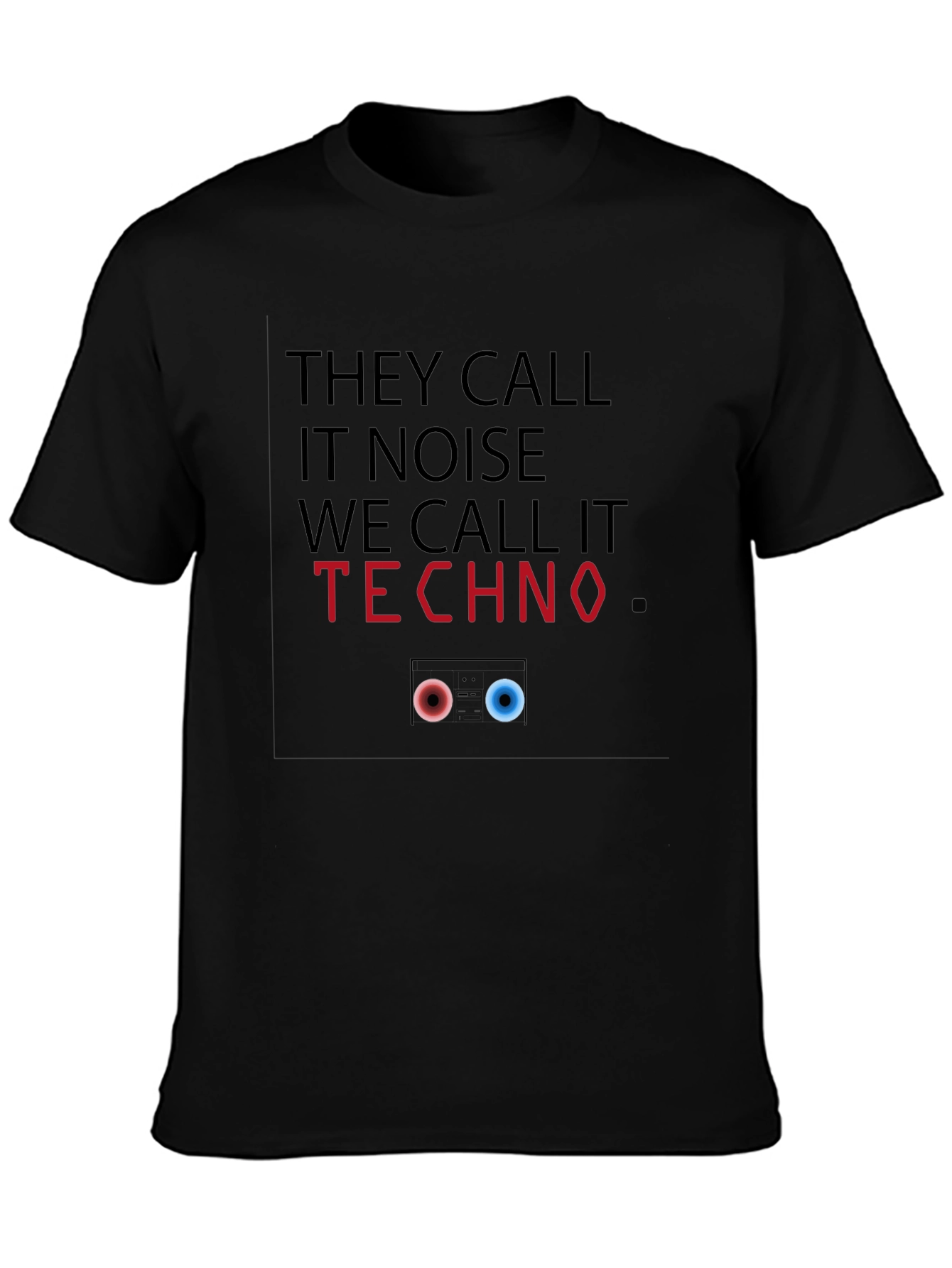 Techno Music Graphic T-Shirt